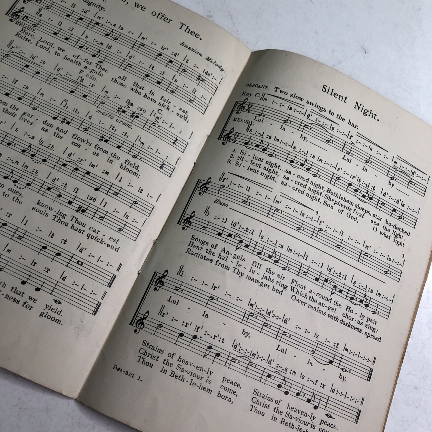 Vintage Easy Descant School Song Book By John Tobin Paterson’s Publications Ltd.