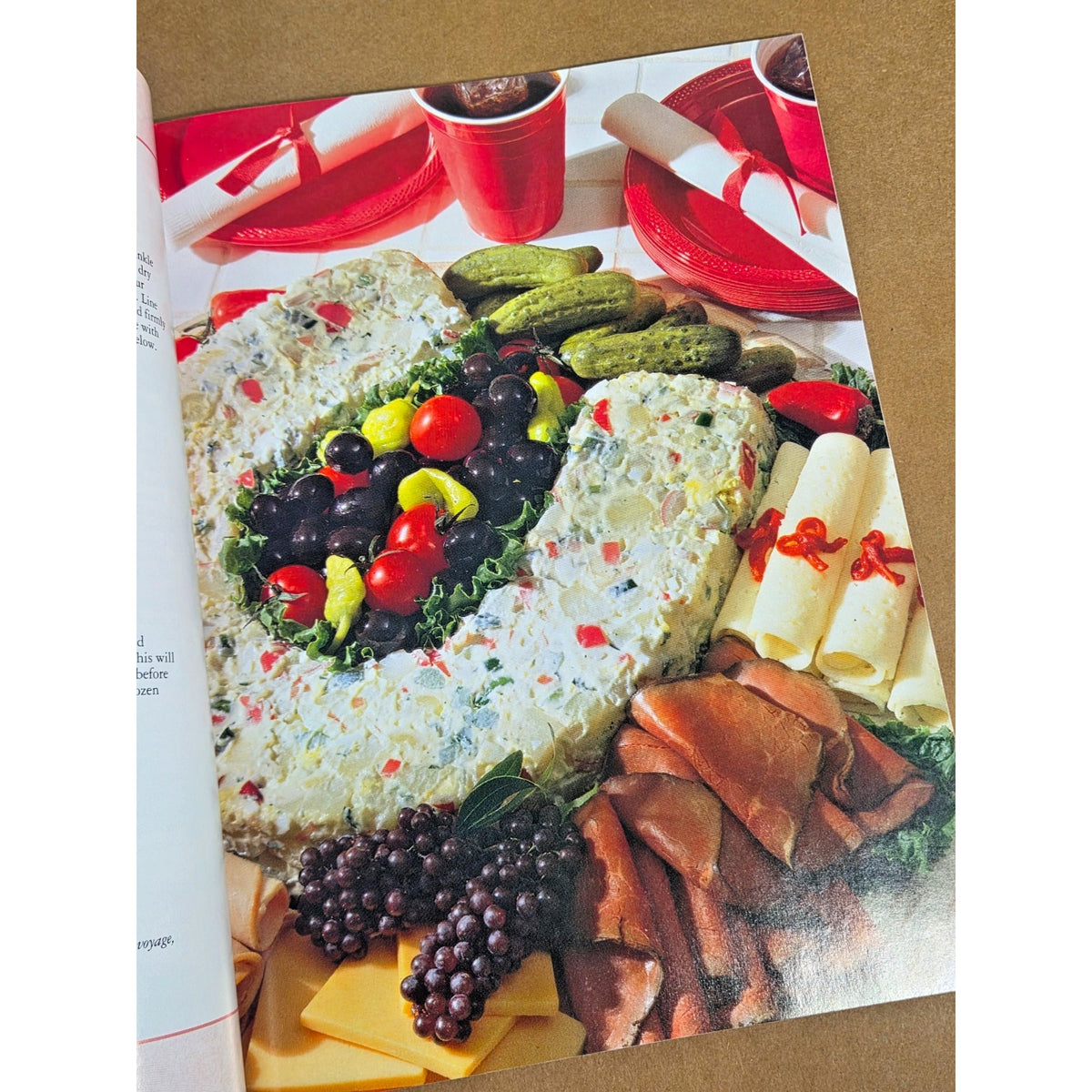 Vintage 1993 Wilton Entertaining Cookbook Appetizers to Desserts 90s Retro Guide