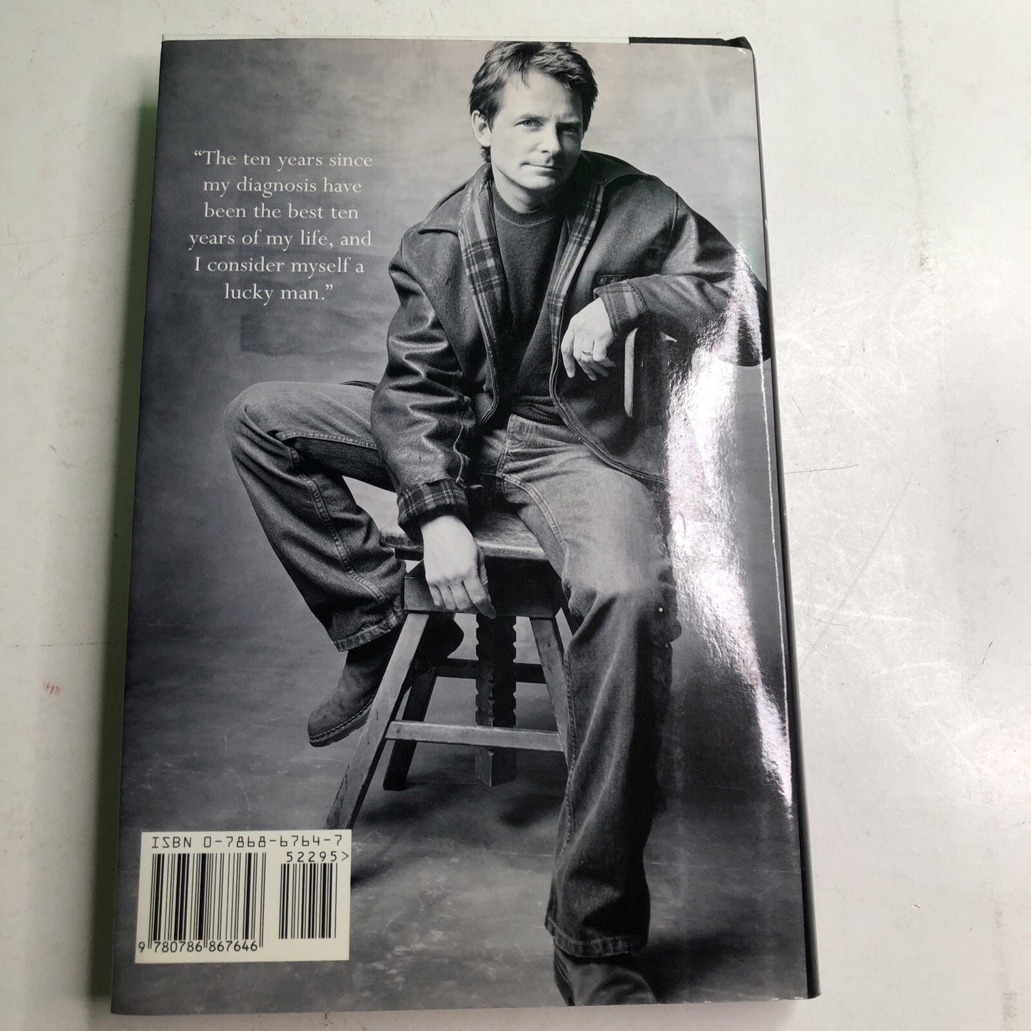 Lucky Man A Memoir by Michael J. Fox, Hardcover Dust Jacket 2002 Illustrated