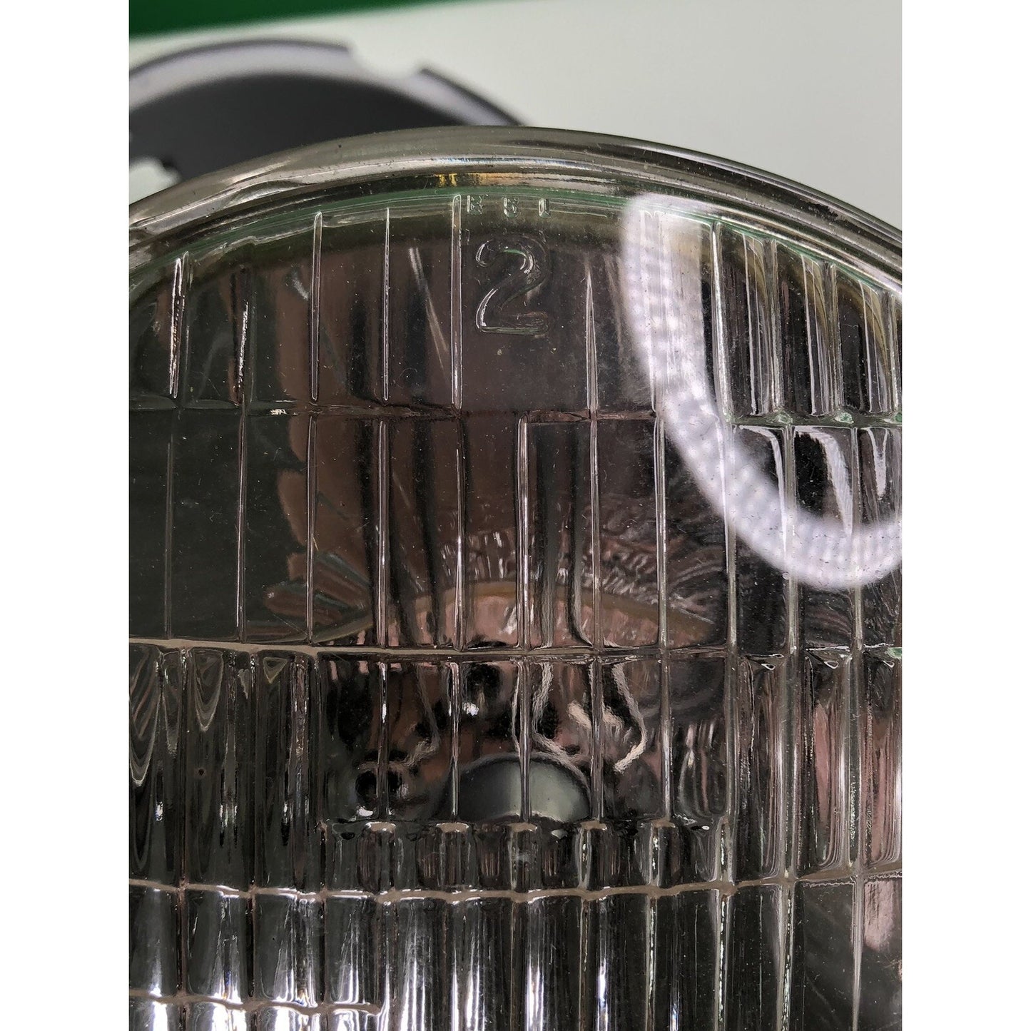 Vintage HELLA Volkswagen VW Logo Headlight Glass Lens & Assembly