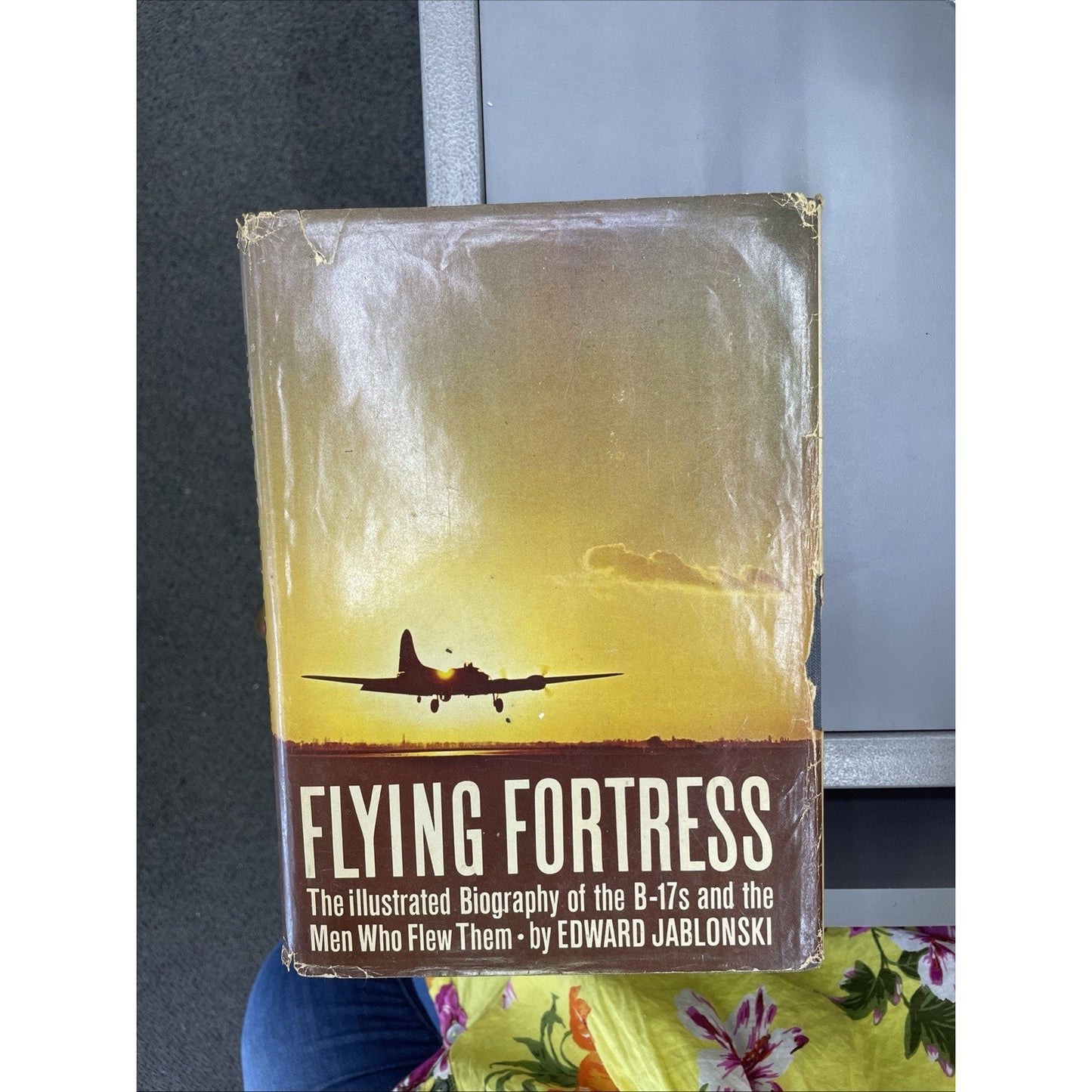 Flying Fortress: The Illustrated Bio of the B-17s by Edward Jablonski 1965 HC DJ