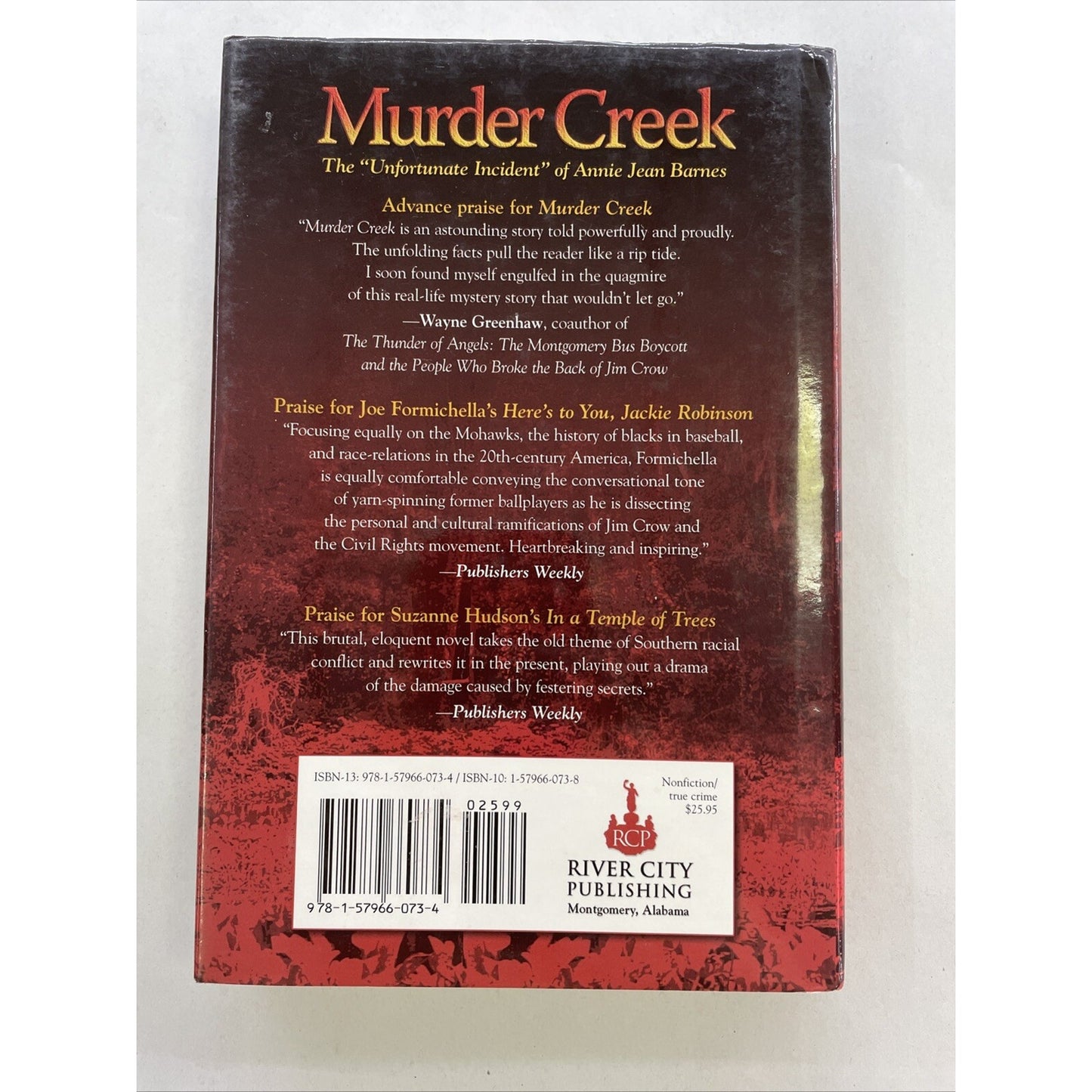Murder Creek : The Unfortunate Incident of Annie Jean Barnes by Joe Formichella