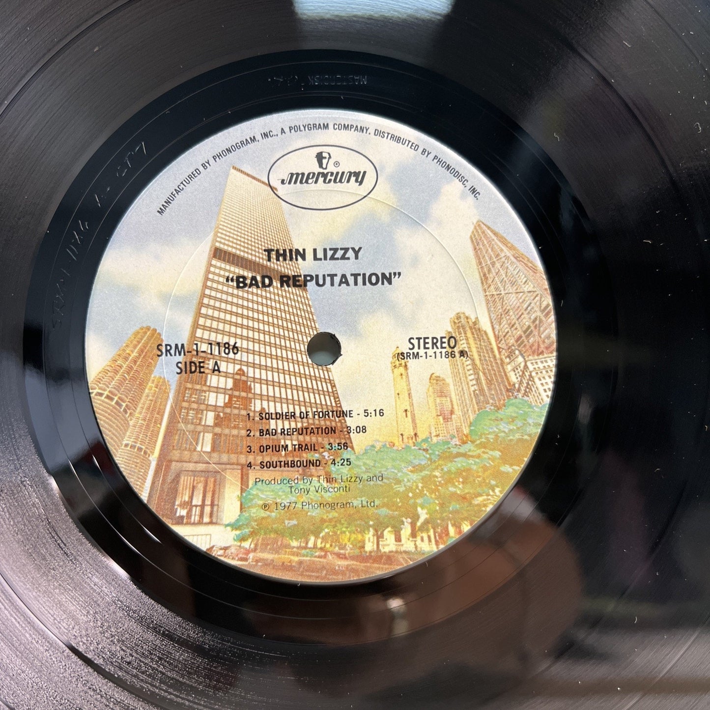 1977 Thin Lizzy ‎Bad Reputation LP Vinyl Record Album