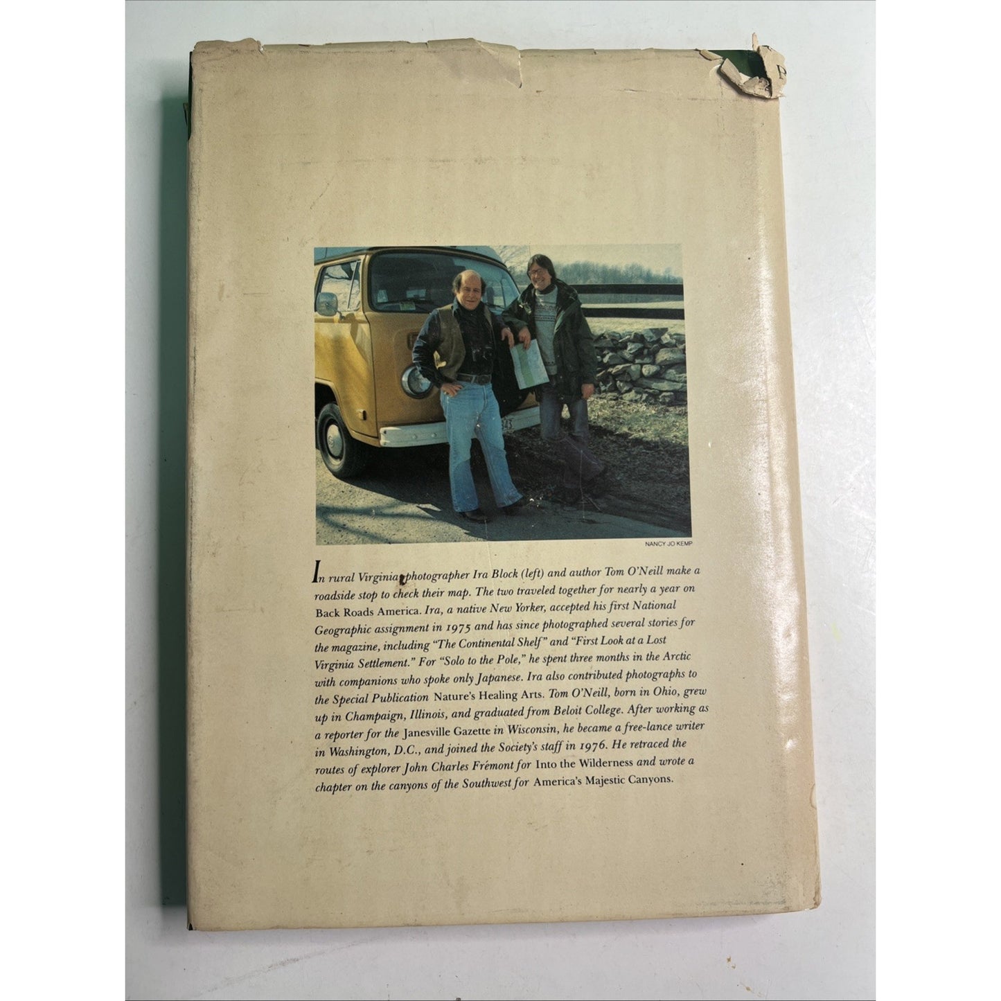 Back Roads Of America A Portfolio Of Her People By Thomas O’Neill 1980 HC DJ