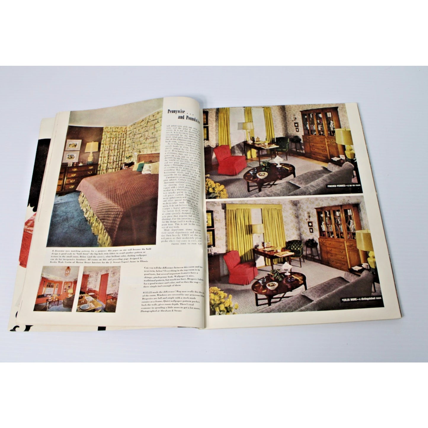 1950 October The American Home Magazine- MCM Design & Decor, Retro Traditional