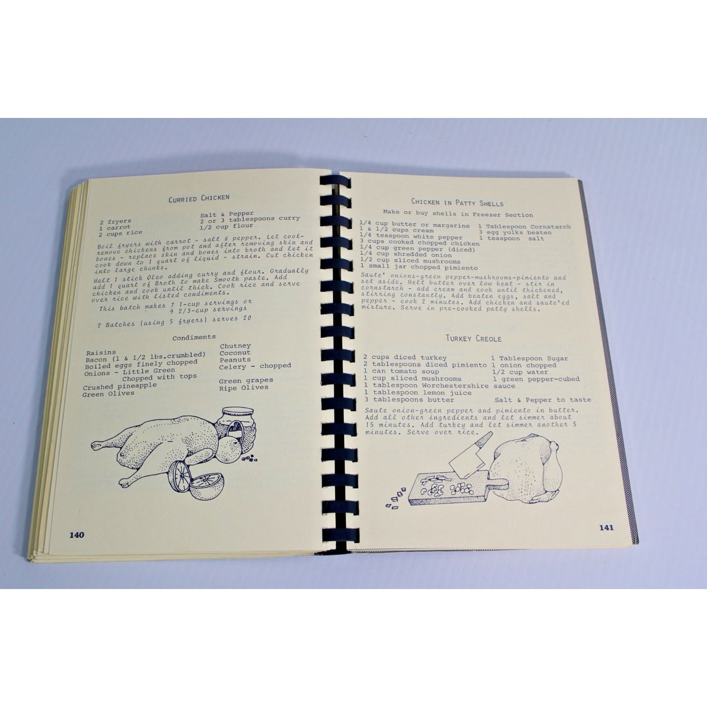 Vintage 1991 Faye Russell's Foods with Flair Cookbook Texas Signed Inscribed