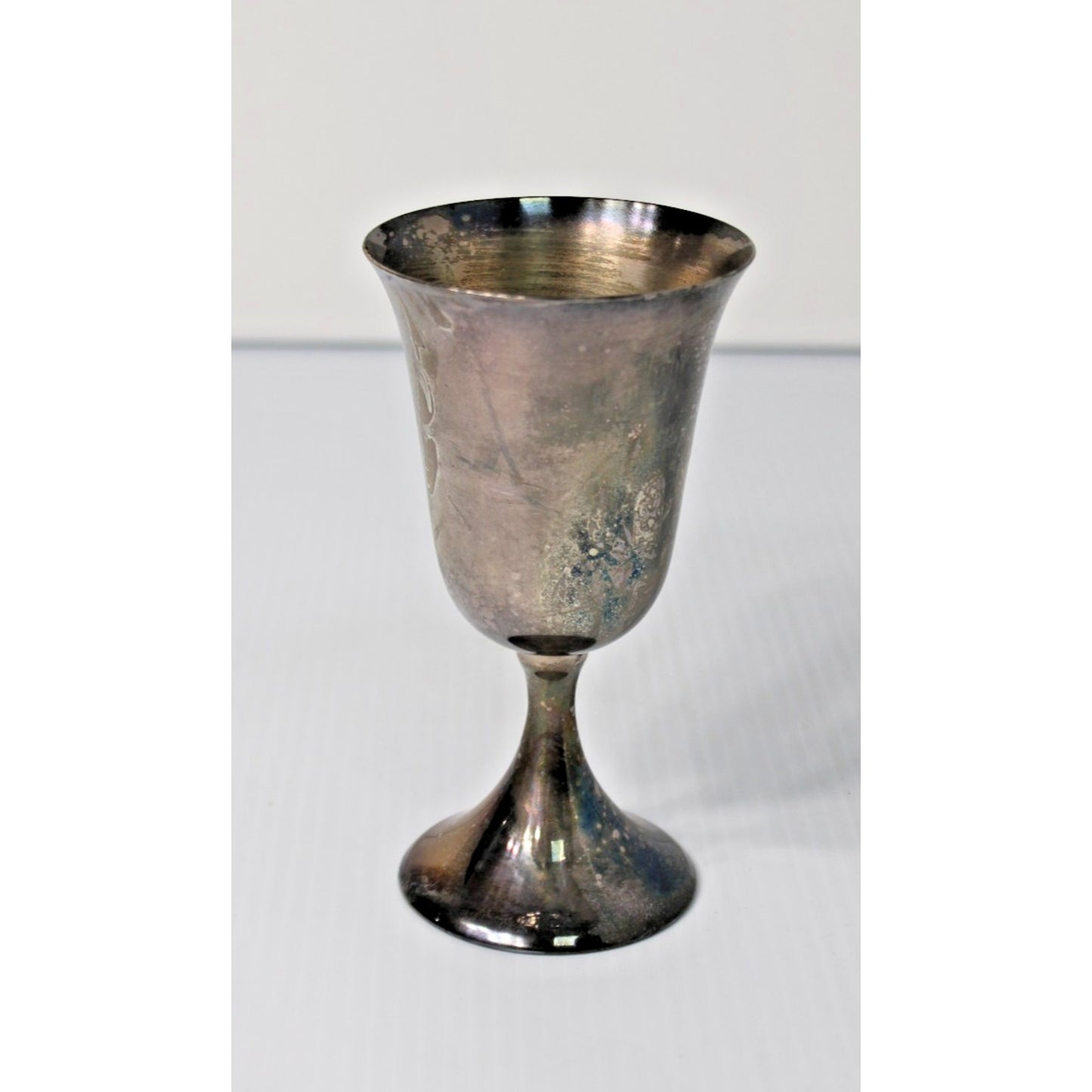 Vintage Silverplate Mobile, Alabama Mardi Gras Goblet Chalice Toasting Cup- 6"H