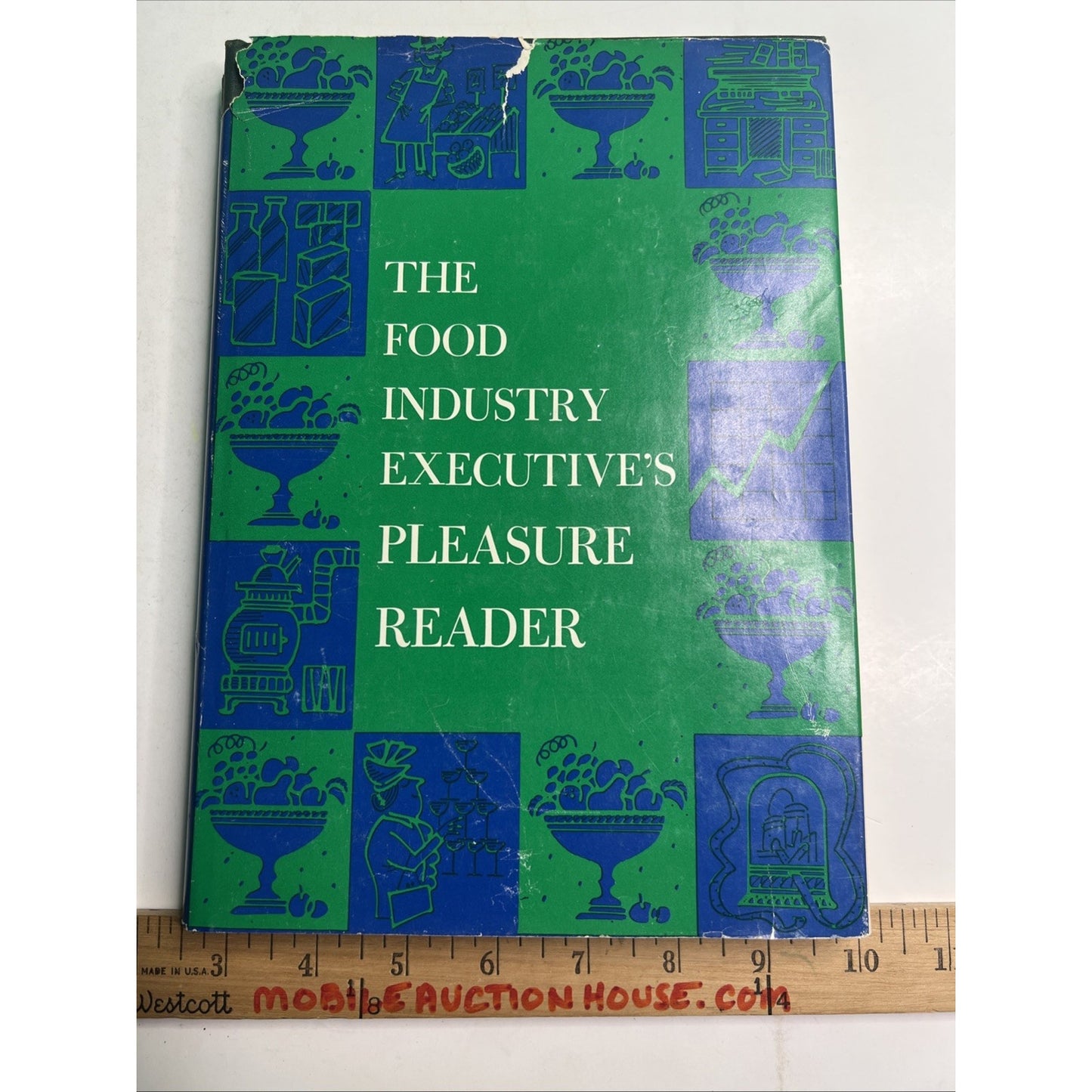 1969 The Food Industry Executive’s Pleasure Reader HC DJ Illustrated
