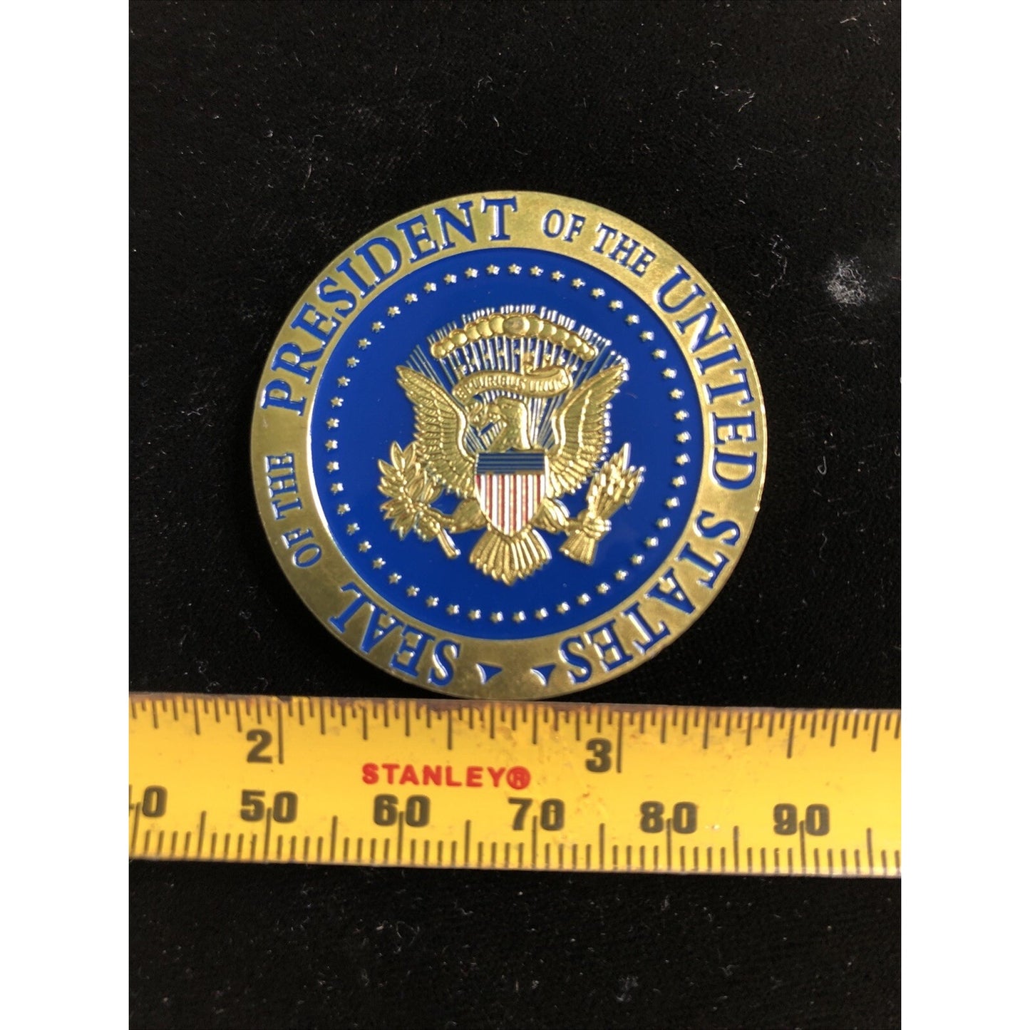 US SEAL Of The PRESIDENT DONALD TRUMP 2020 COLORIZED ART ROUND CHALLENGE COIN