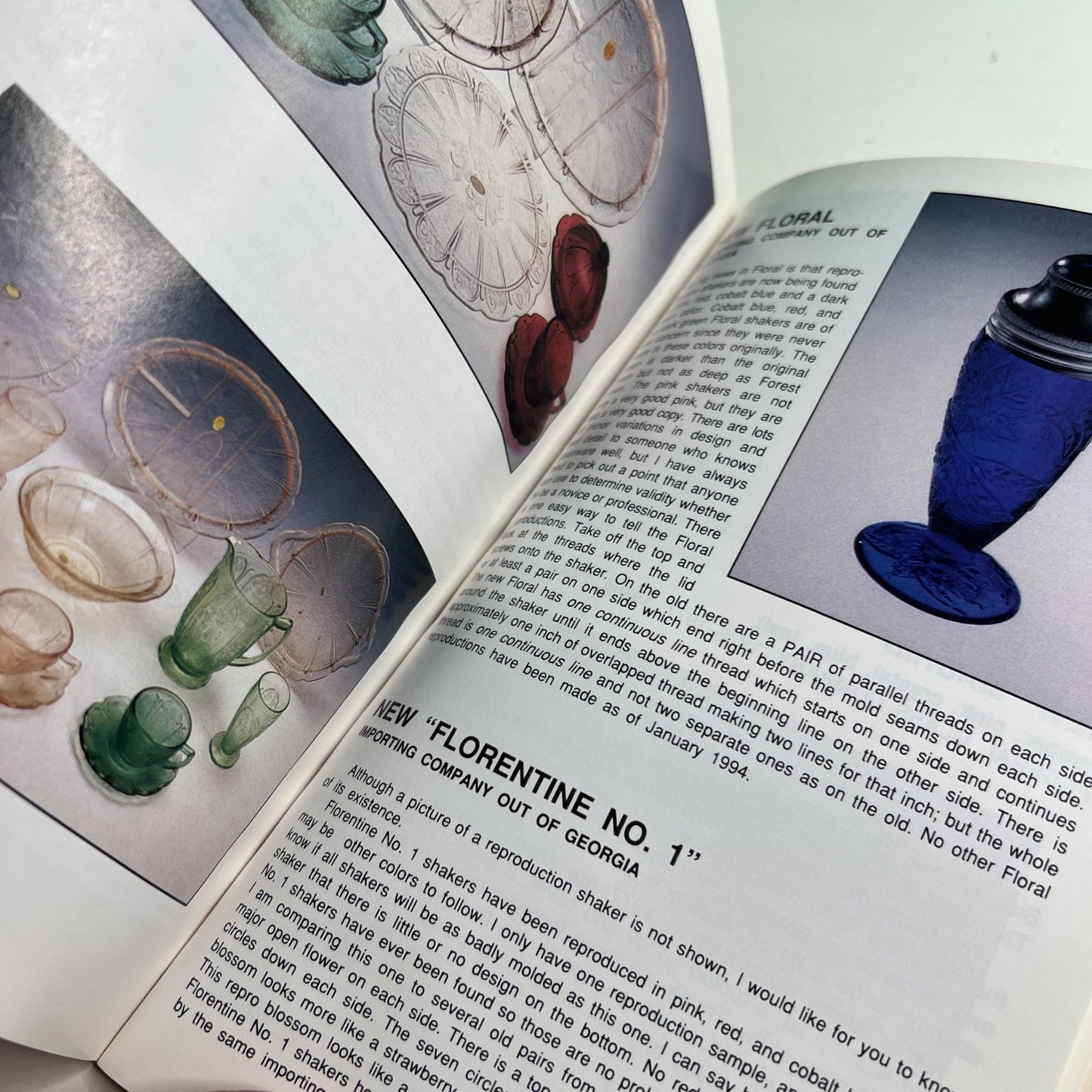 Pocket Guide To Depression Glass 9th Ed by Gene Florence 1995 PB Illustrated