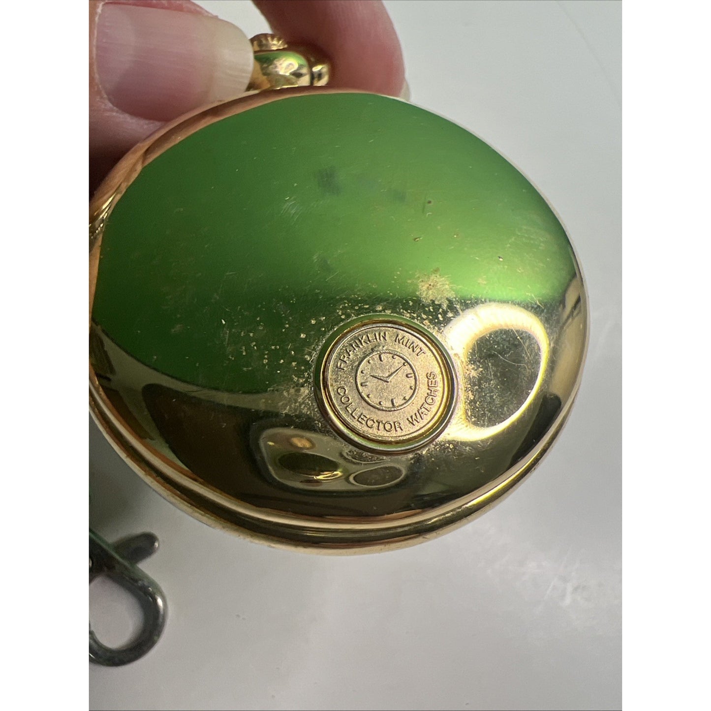 John Deere Pocket Watch Model B Franklin Mint With Case