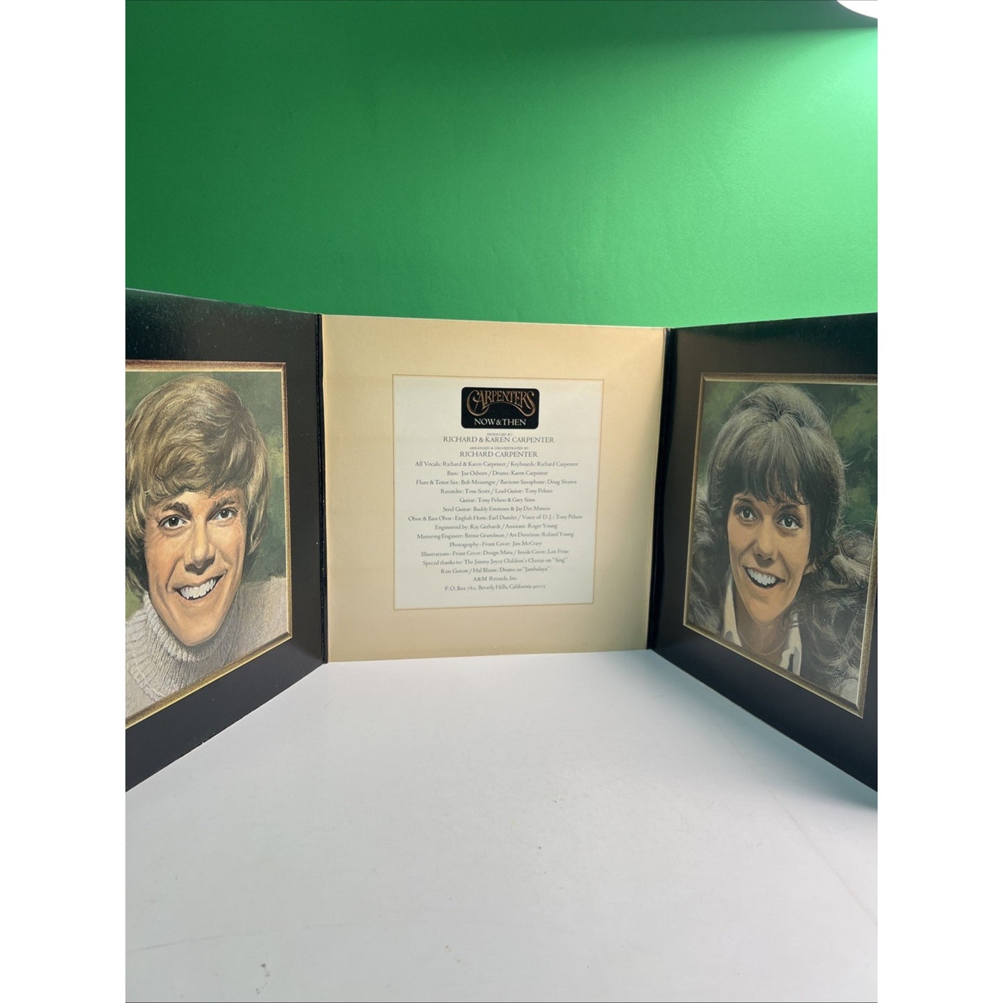 Lot Of 2 CARPENTERS LP Vinyl Records Albums Now & Then & Self Titled A&M Records