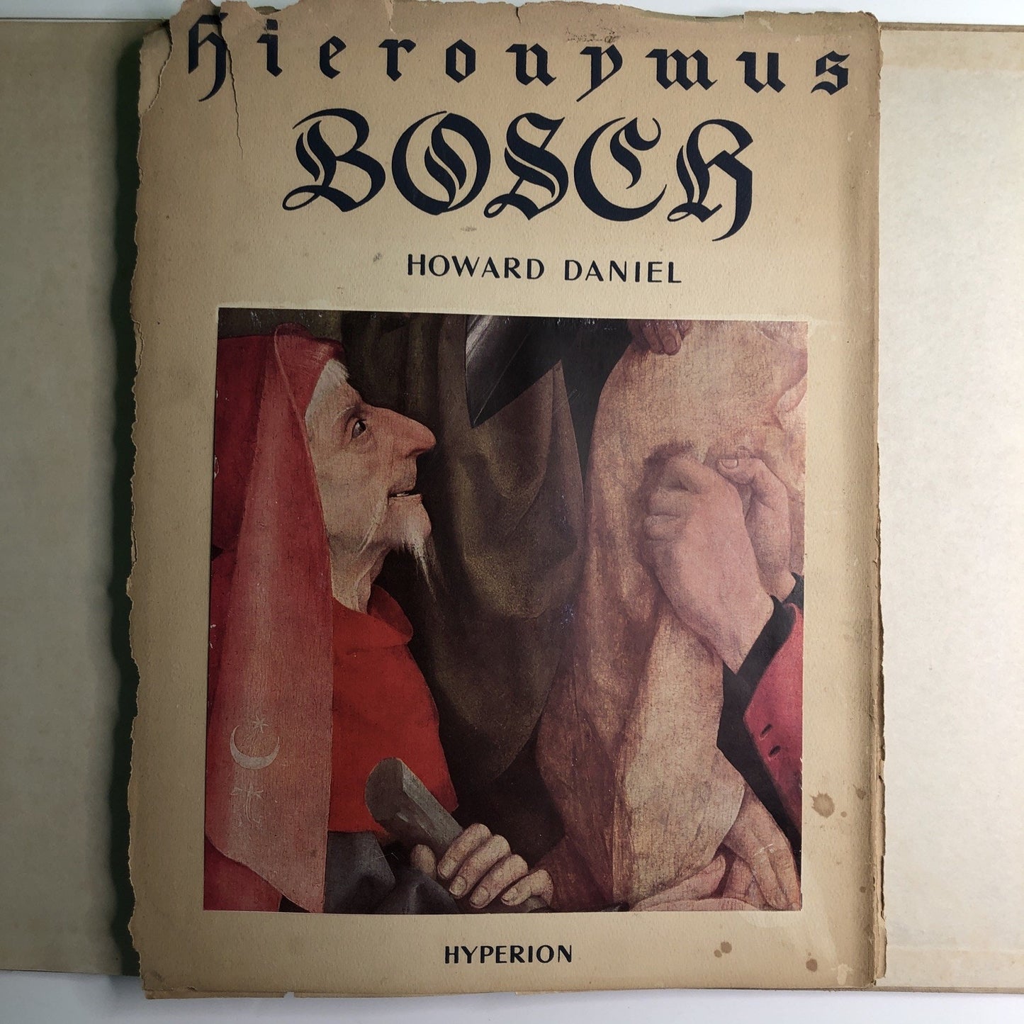 1947 Hieronymus Bosch by Howard Daniel Hyperion HC (DJ-damaged)