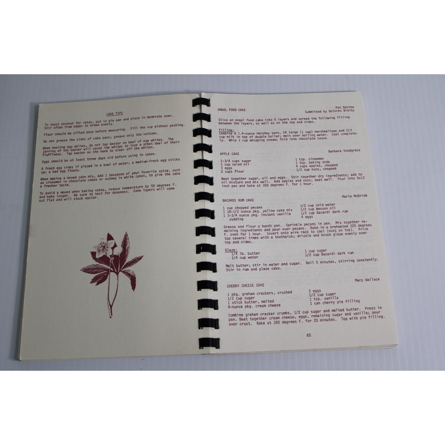 Vintage 1984 The Cookery Cookbook ABWA Arlington Texas Chapter, 1st Printing