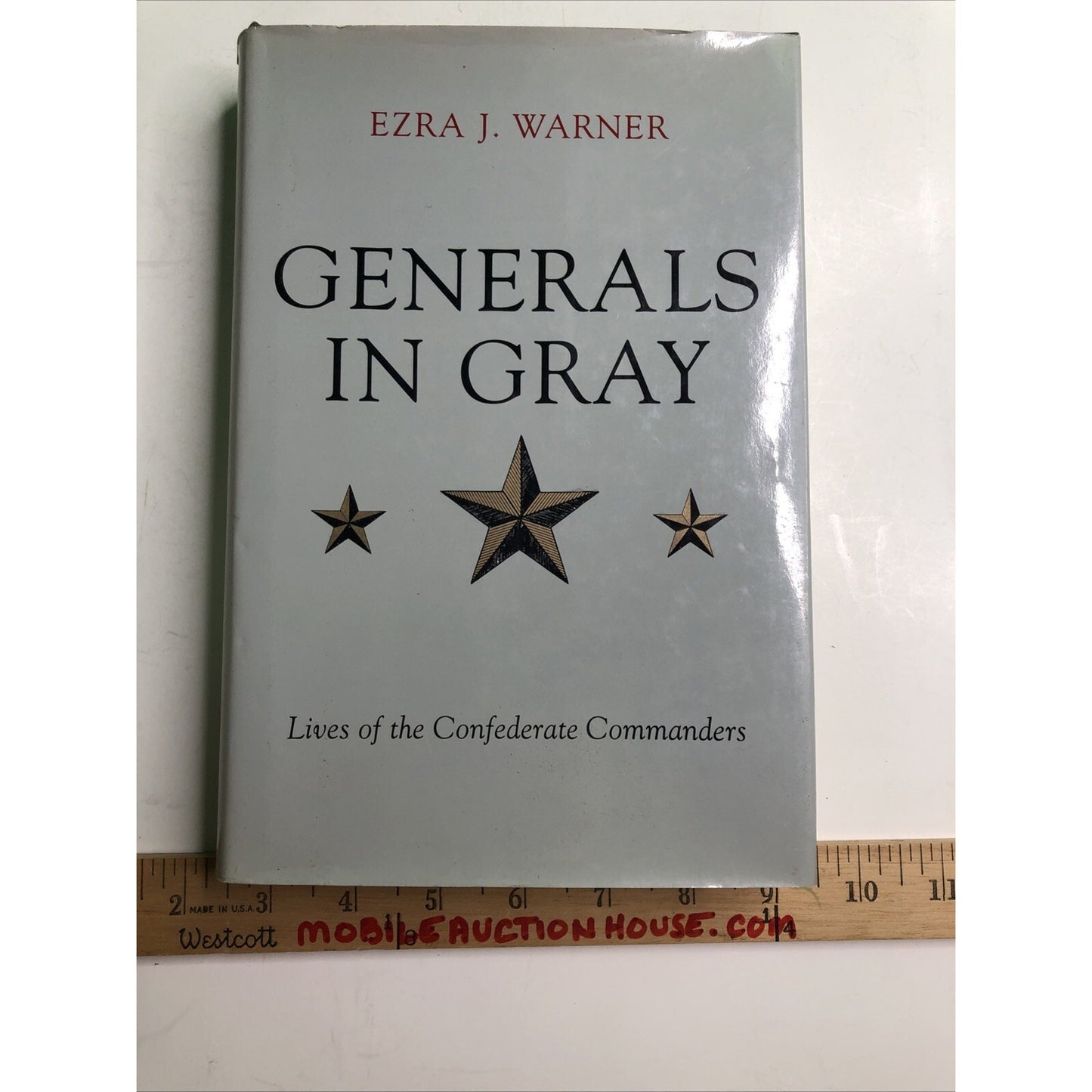 Ezra J. Warner GENERALS IN GRAY Lives of the Confederate Commanders 1997 Print