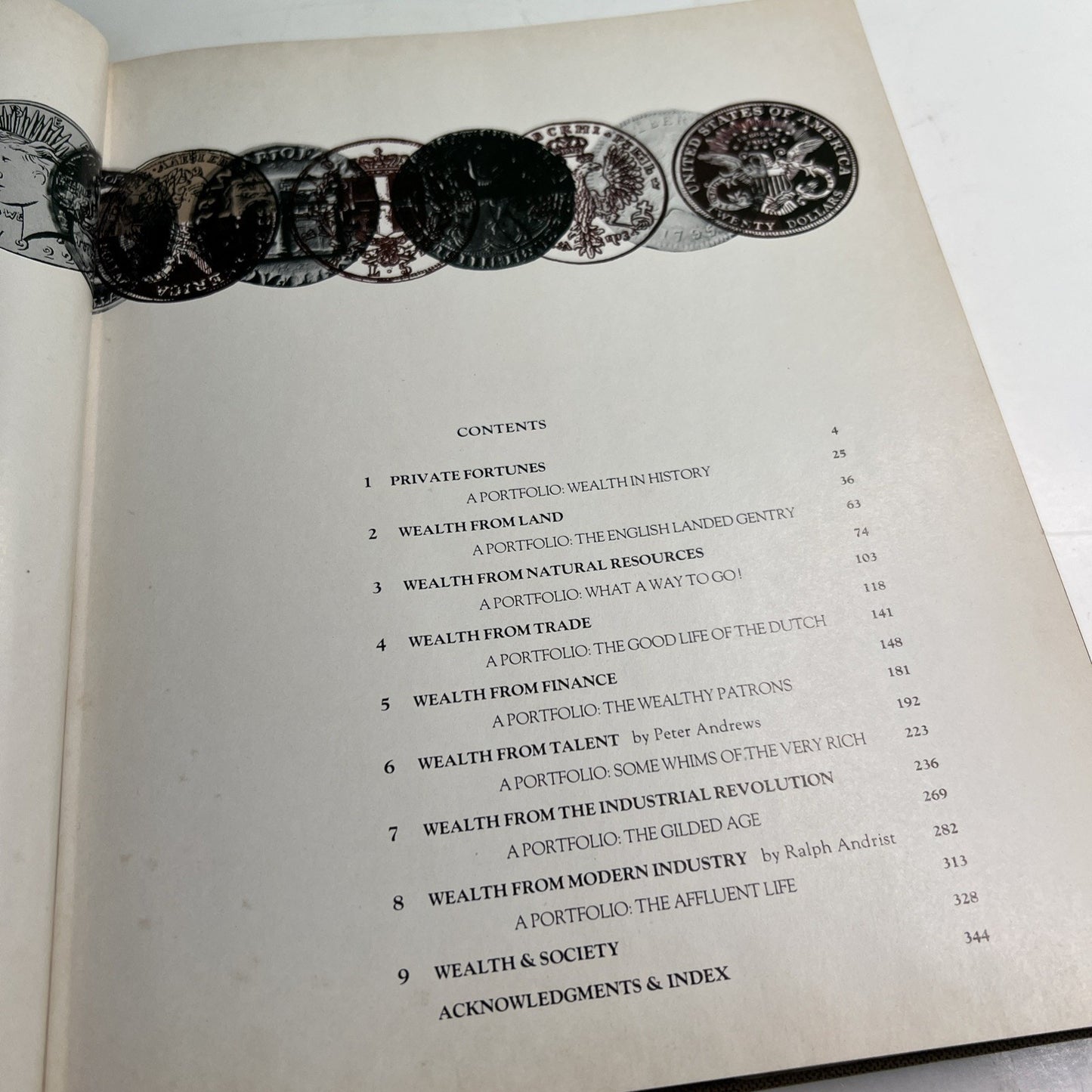 The Very Rich: A History of Wealth by Joseph J. Thorndike Jr. (HC/DJ, 1976)