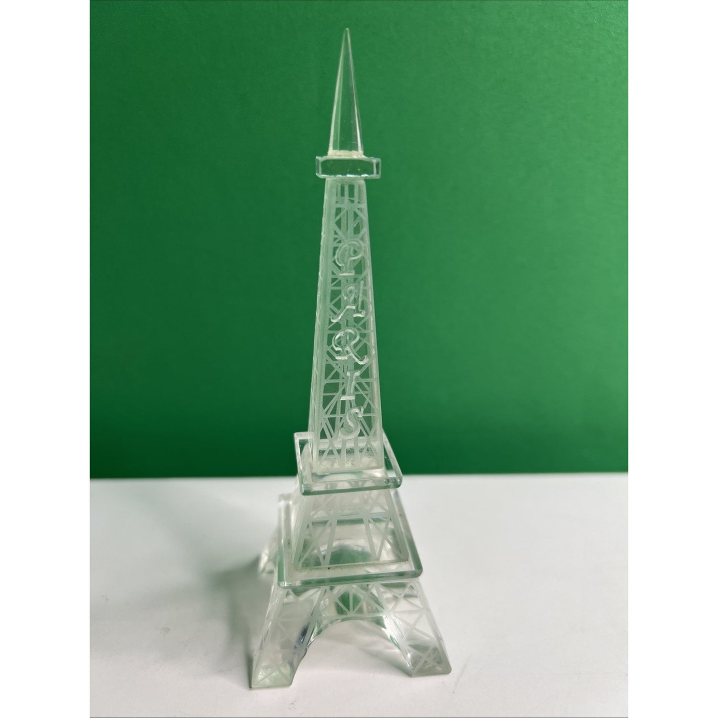 Crystal Eiffel Tower Paris Figurine 5.75" Rare Collectible