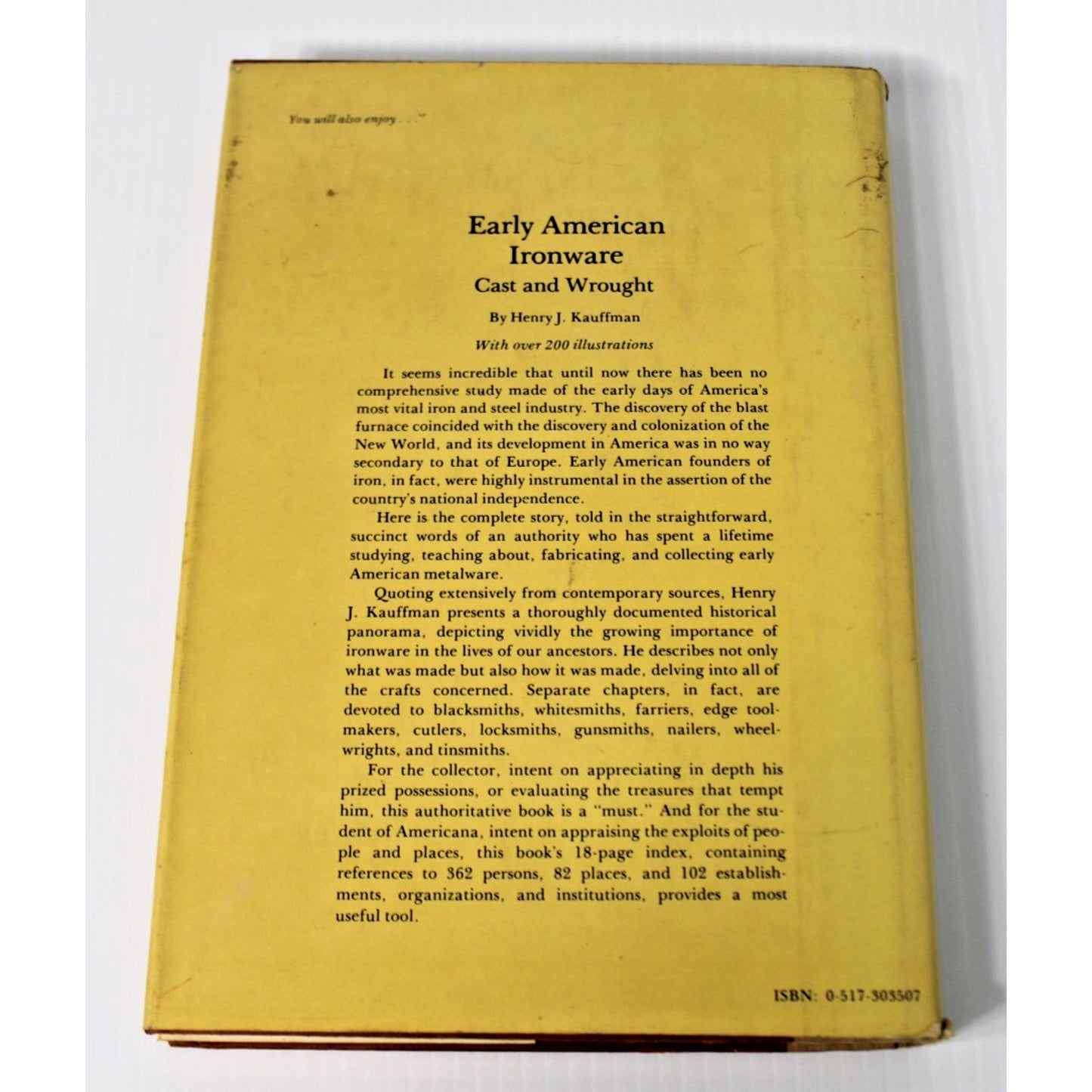 American Copper & Brass- Henry J Kauffman, Identification, History, 1968, HC/ DJ