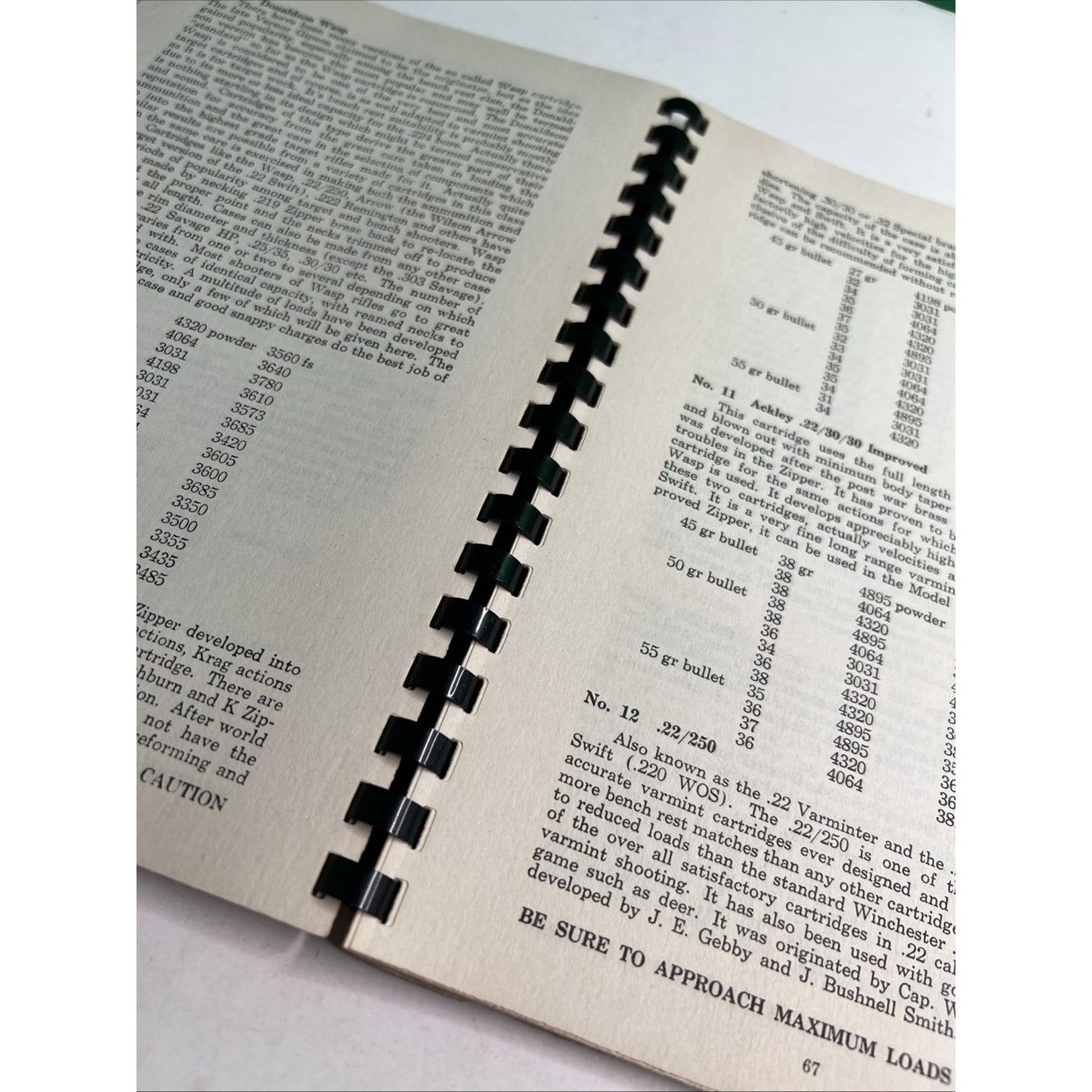 1959 Handbook for Shooters and Reloaders (Illustrated) WITH Supplement by Ackley