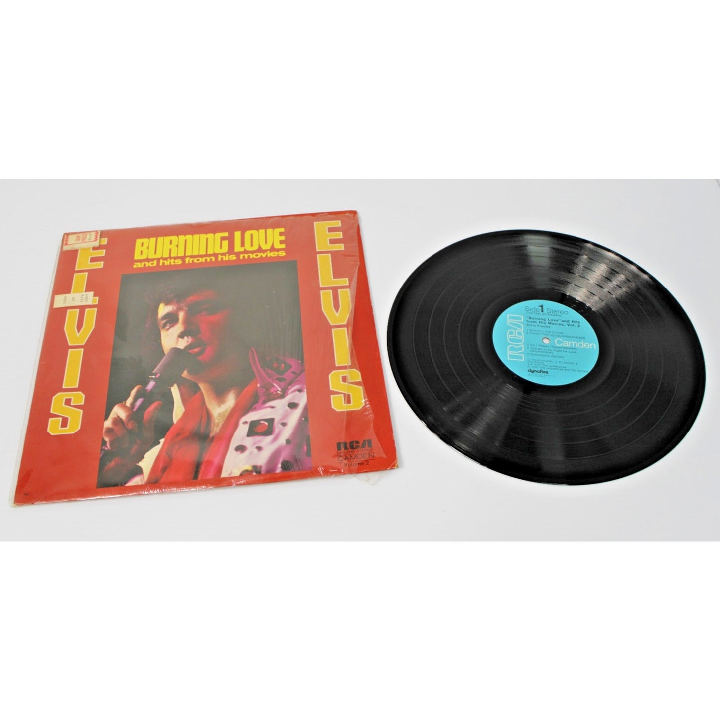 Elvis Presley- Burning Love And Hits From His Movies Vol.2, 1972 RCA CAS-2595 NM