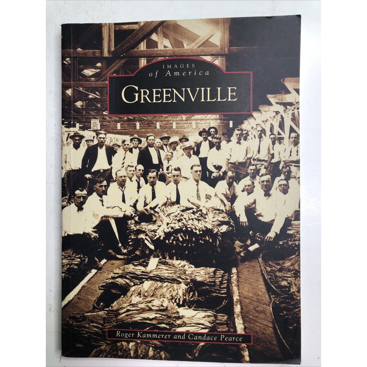 SIGNED Greenville, NC Images of America by Kammerer & Pearce 2001 PB Illustrated