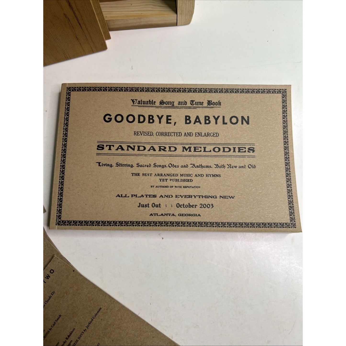 Goodbye Babylon 5 CD (2-6) Box Set Dust-to-Digital 2003 Gospel Music #1 Missing
