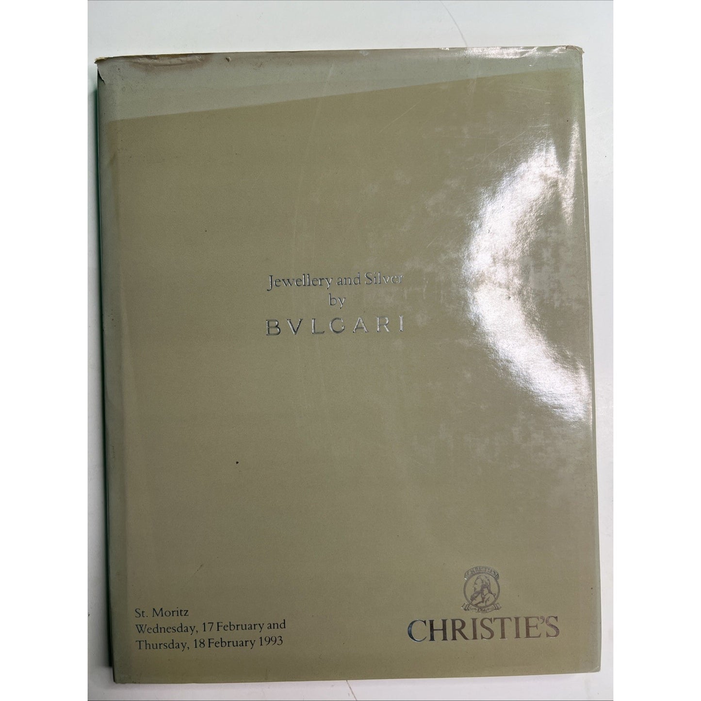 Jewellry and Silver by Bvlgari Christies Auction Catalog St. Moritz Feb 1993