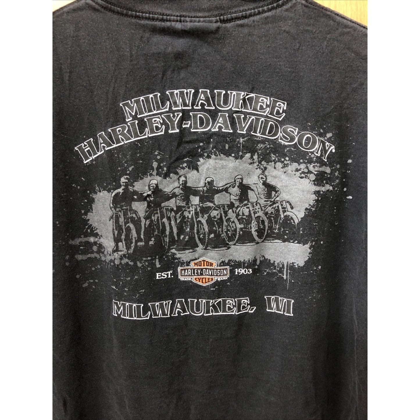 Vintage 90s 1903 Harley Davidson Milwaukee Wisconsin XL Tshirt
