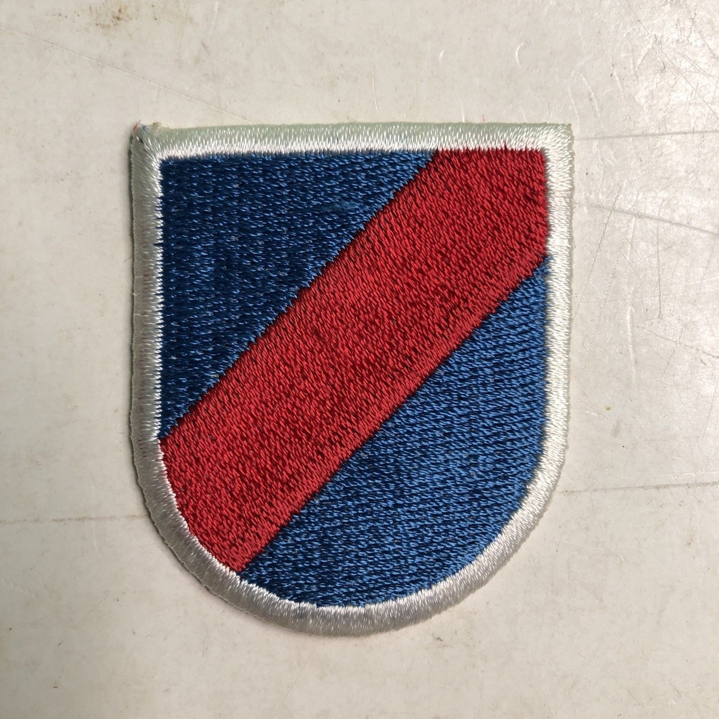 US Army Beret Flash Patch 20th SPECIAL FORCES GROUP Original Embroidered