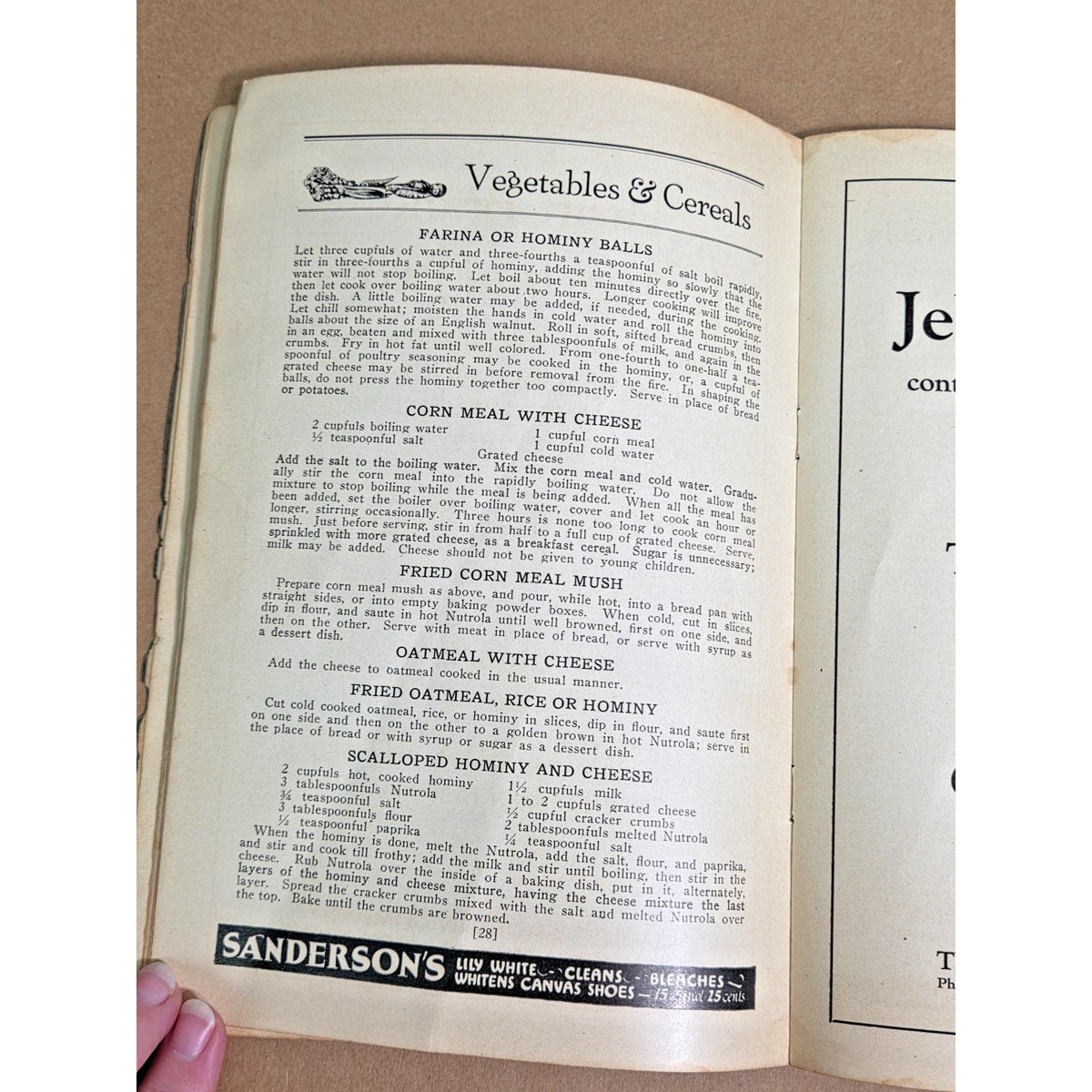 Rare 1922 Dallas Newlywed Cook Book - Publisher Signed Association Copy