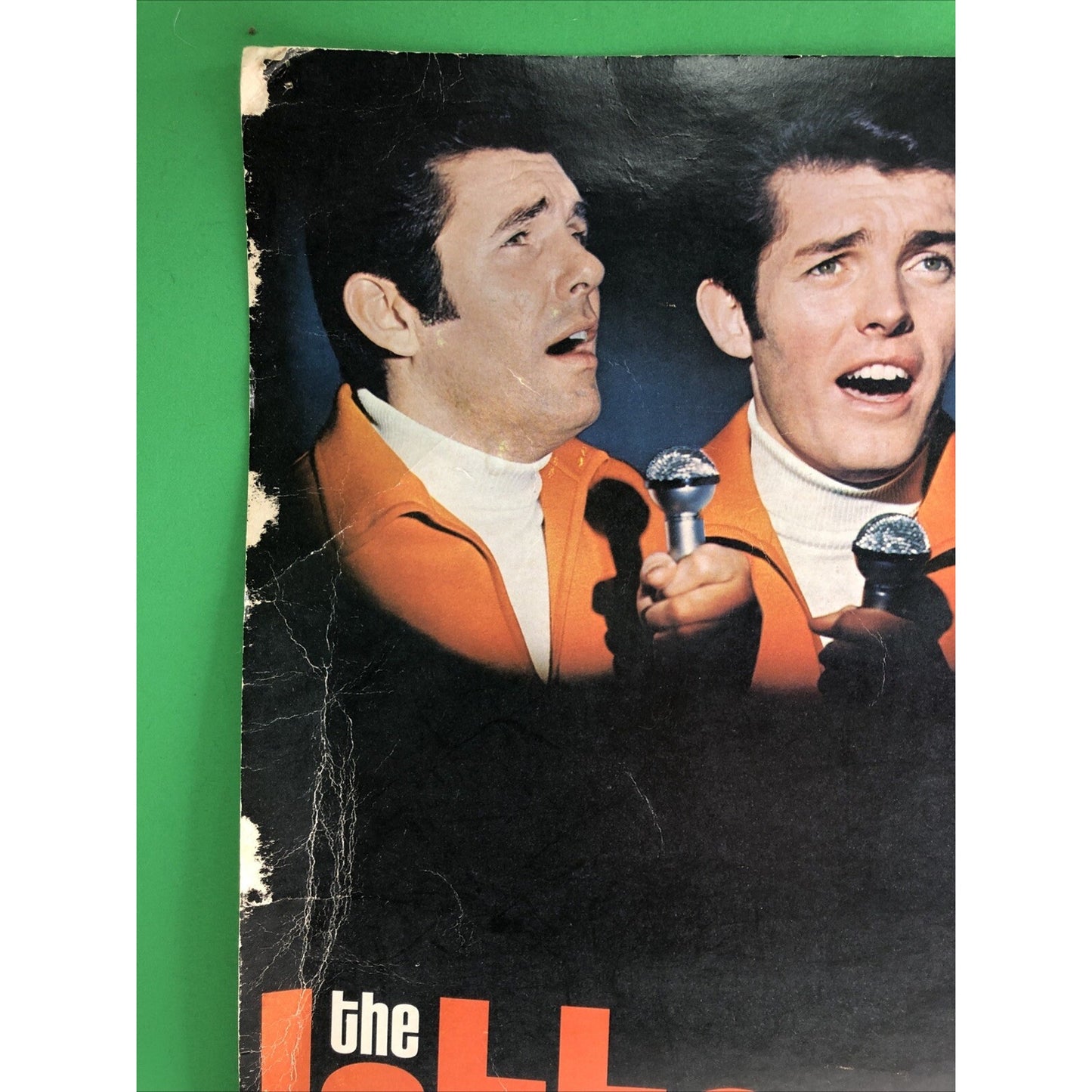 Vtg THE LETTERMEN 1970 Original Tour Poster Homecoming Concert Capitol Records