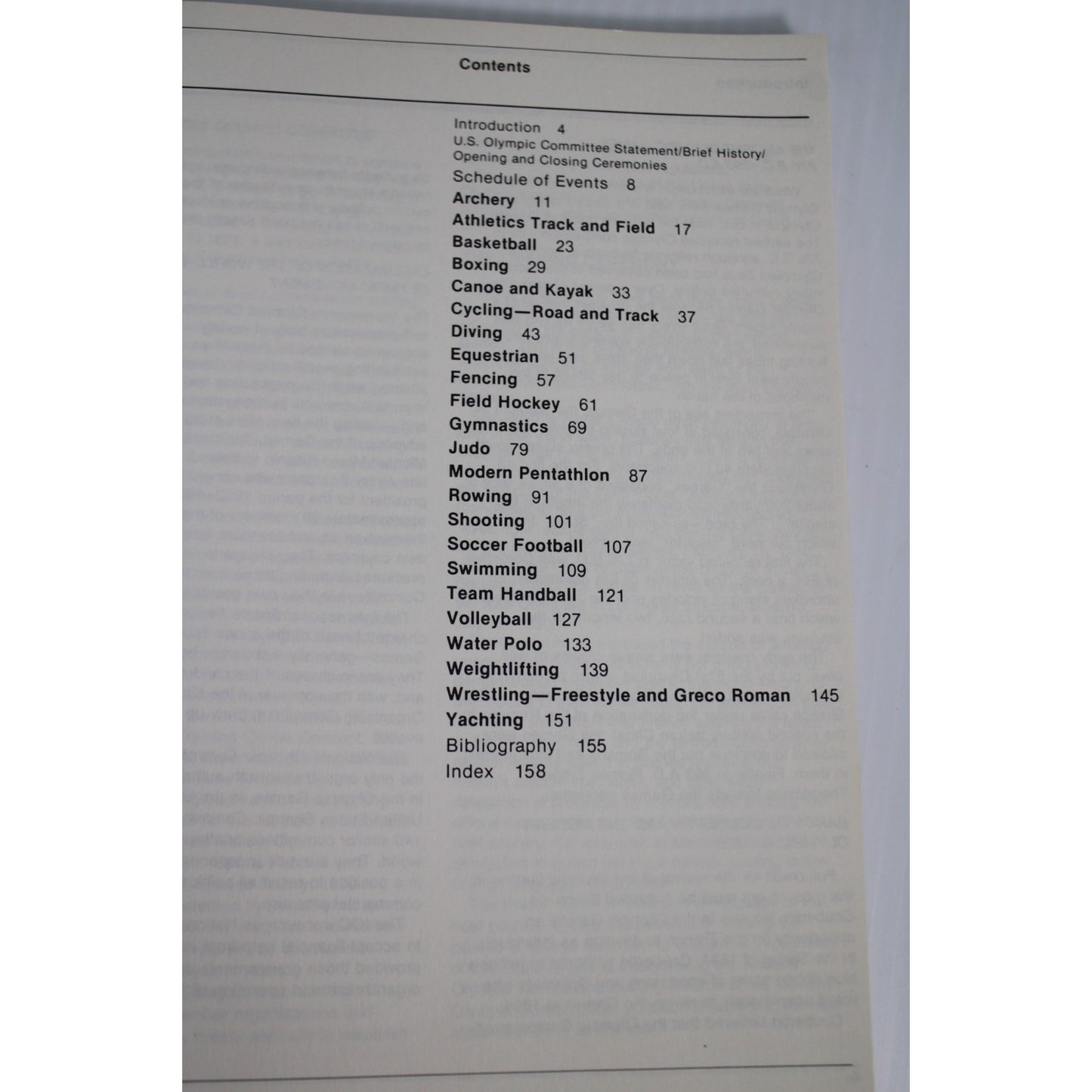 Vintage 1980 Moscow Olympics US Team Boycott Cookbook Schedule of Events 1979