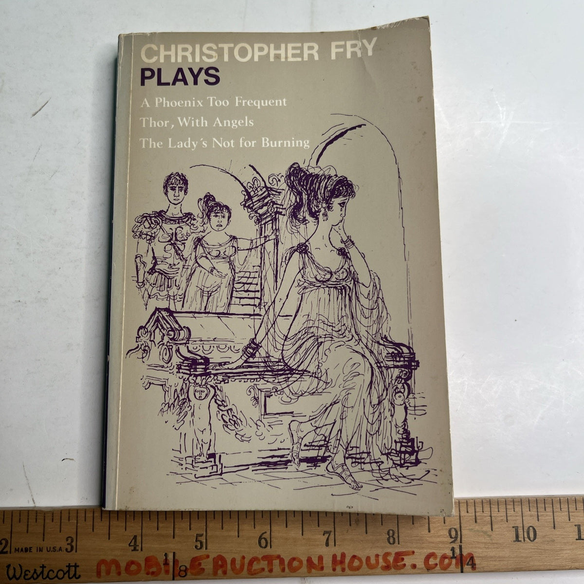Three Plays Oxford PB A Phoenix Too Frequent Thor With Angels by Christopher Fry