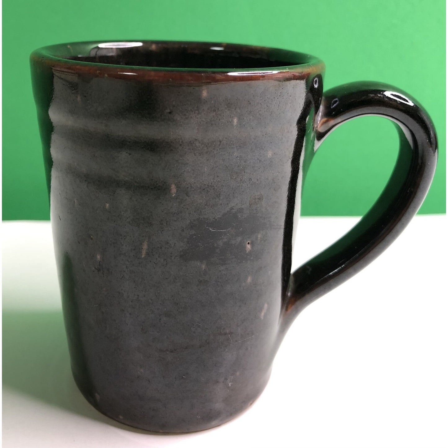Rare 1956 Pinewood Pottery CUP MUG By EDITH HARWELL Fairhope AL Alabama OOAK
