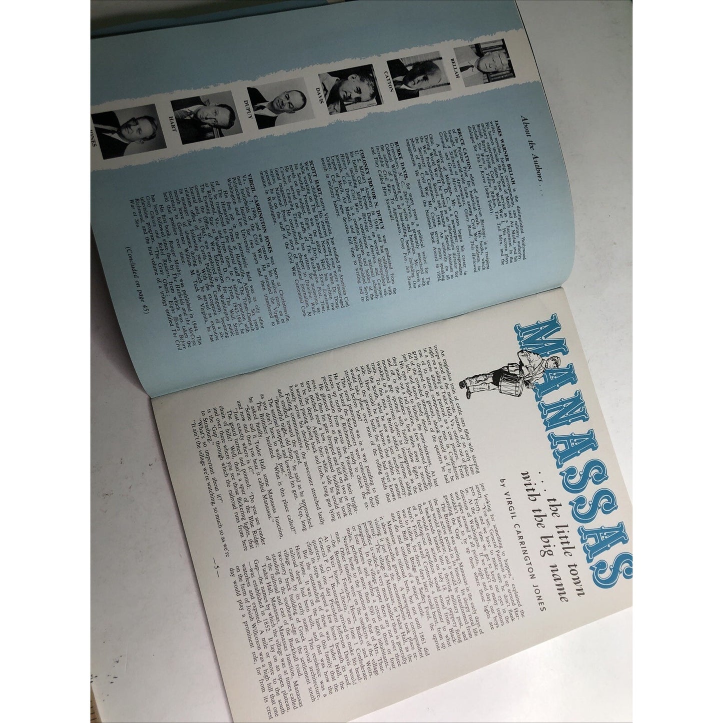 1st Manassas Bull Run And The War Around It... Illustrated History 1961