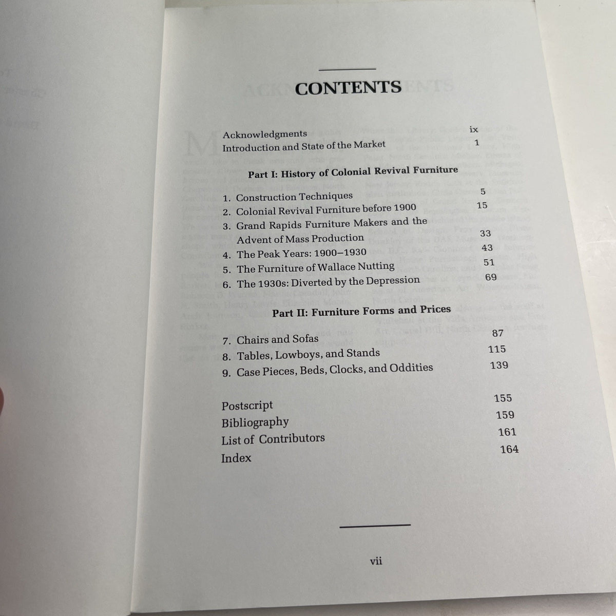 Colonial Revival Furniture with Prices by Warren and Lindquist 1993 PB
