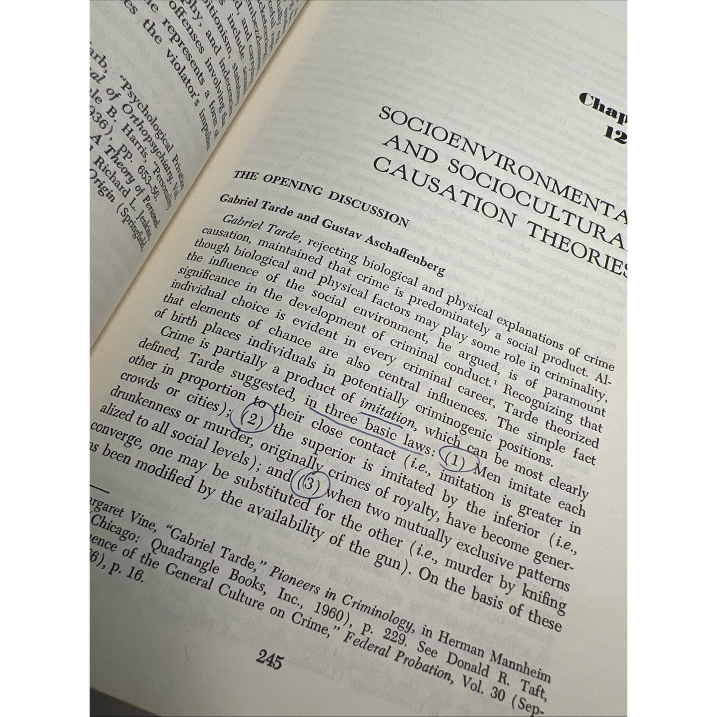 Crime in a Complex Society An Introduction to Criminology 1972 Knudten Very RARE