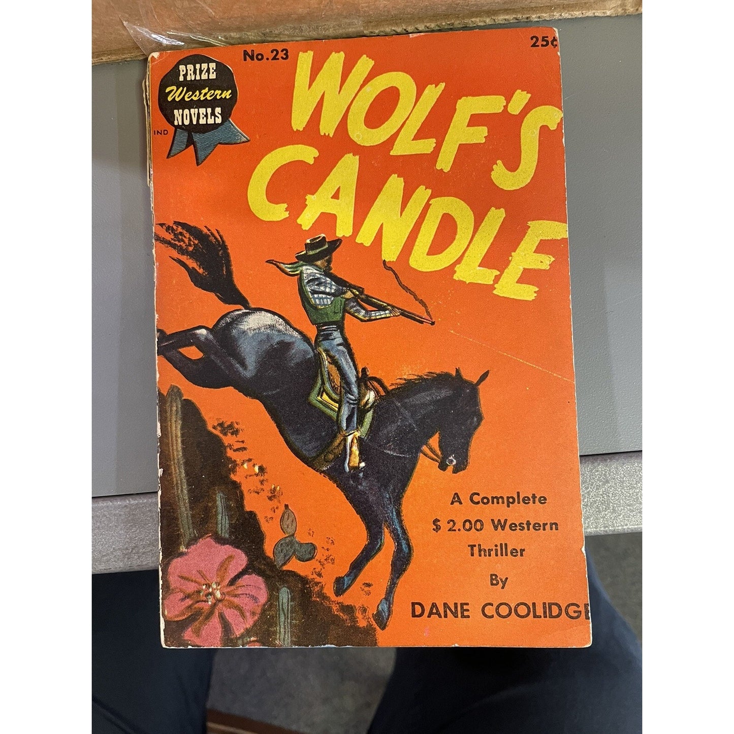 Wolf's Candle by Dane Coolidge 1947 Paperback Reprint Of Original 1935 Western