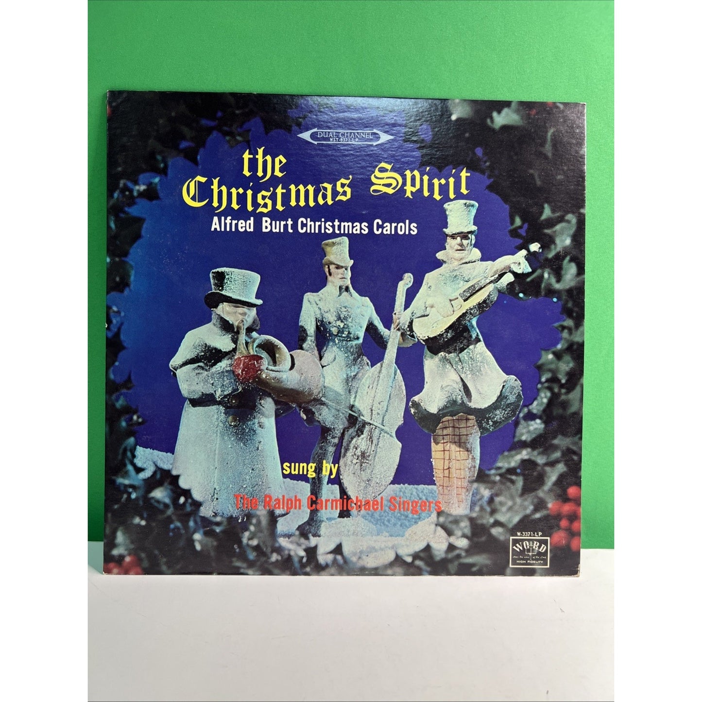 The Christmas Spirit LP RALPH CARMICHAEL Singers ALFRED BURT Christmas Carols