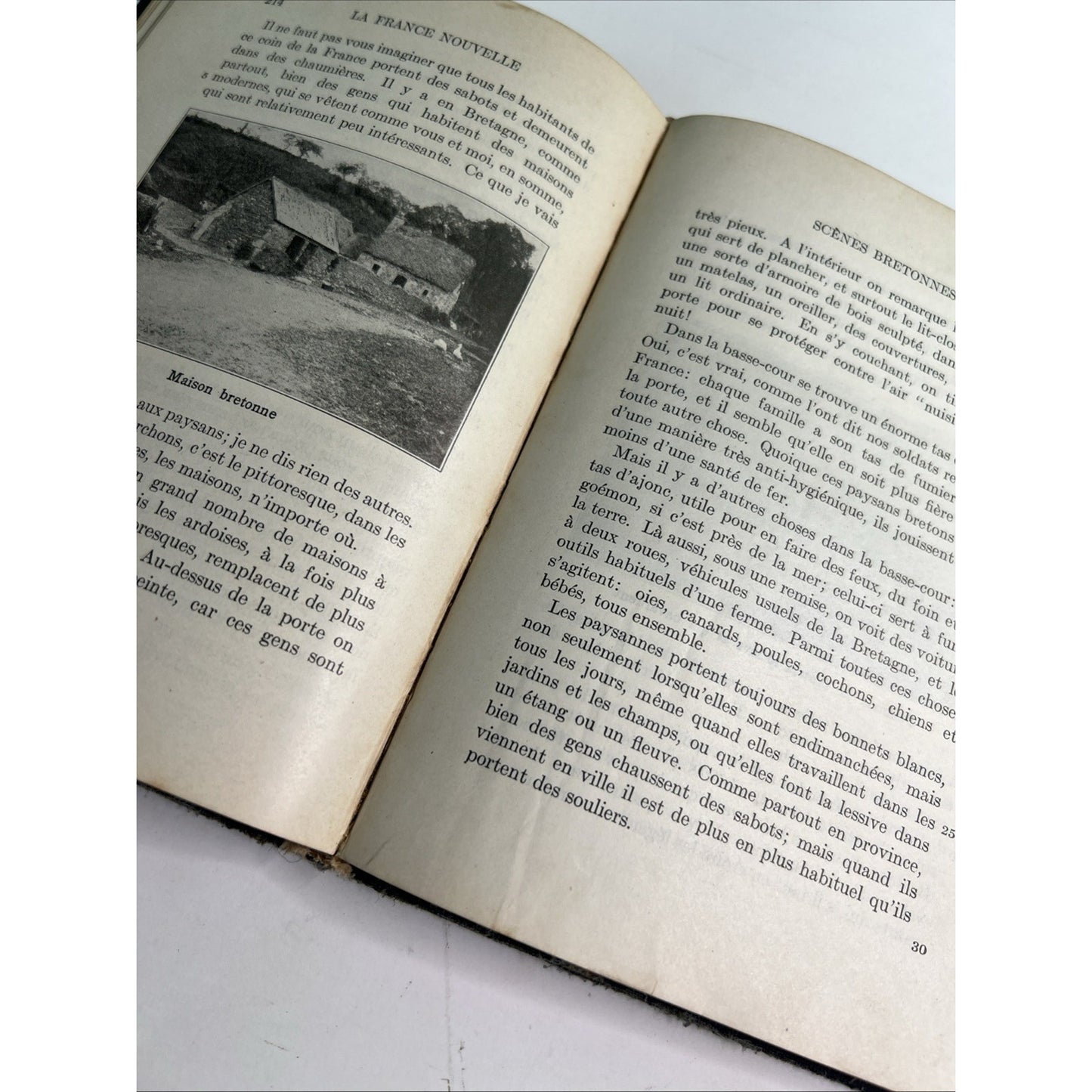 La France Nouvelle 1922 Vintage HC By L. Raymond Talbot RARE French