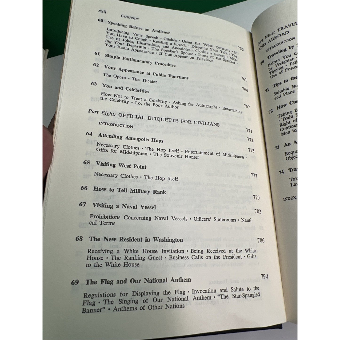 VINTAGE AMY VANDERBILT'S ETIQUETTE 1972 Guide To Gracious Living HC