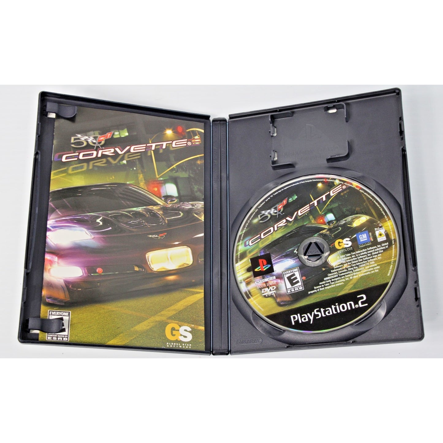 Corvette- Sony PlayStation 2 PS2- 2004 Game Complete In Box CIB Black Label