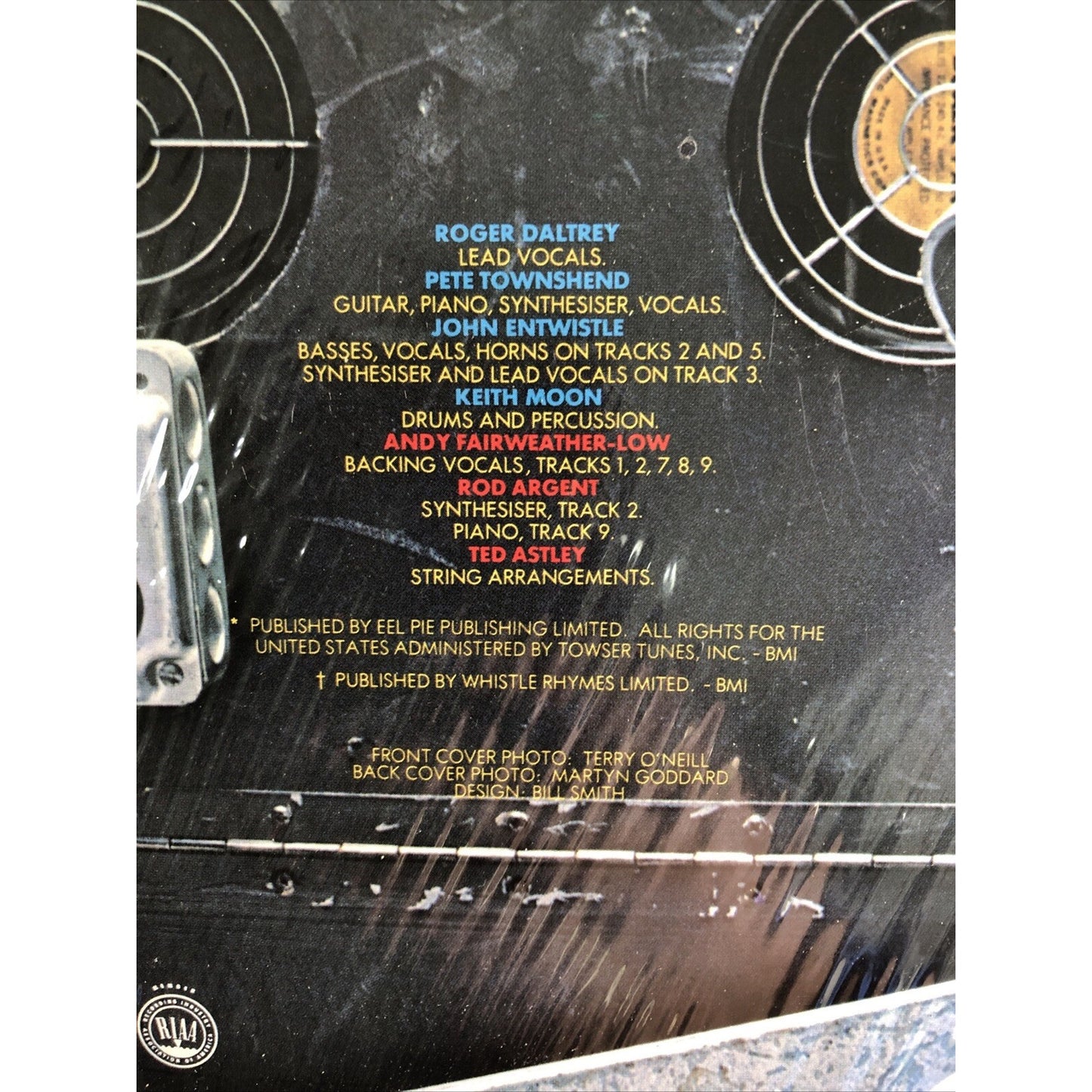 The Who - Who Are You - Vinyl LP - 1978 First Press - MCA Records - MCA-3050