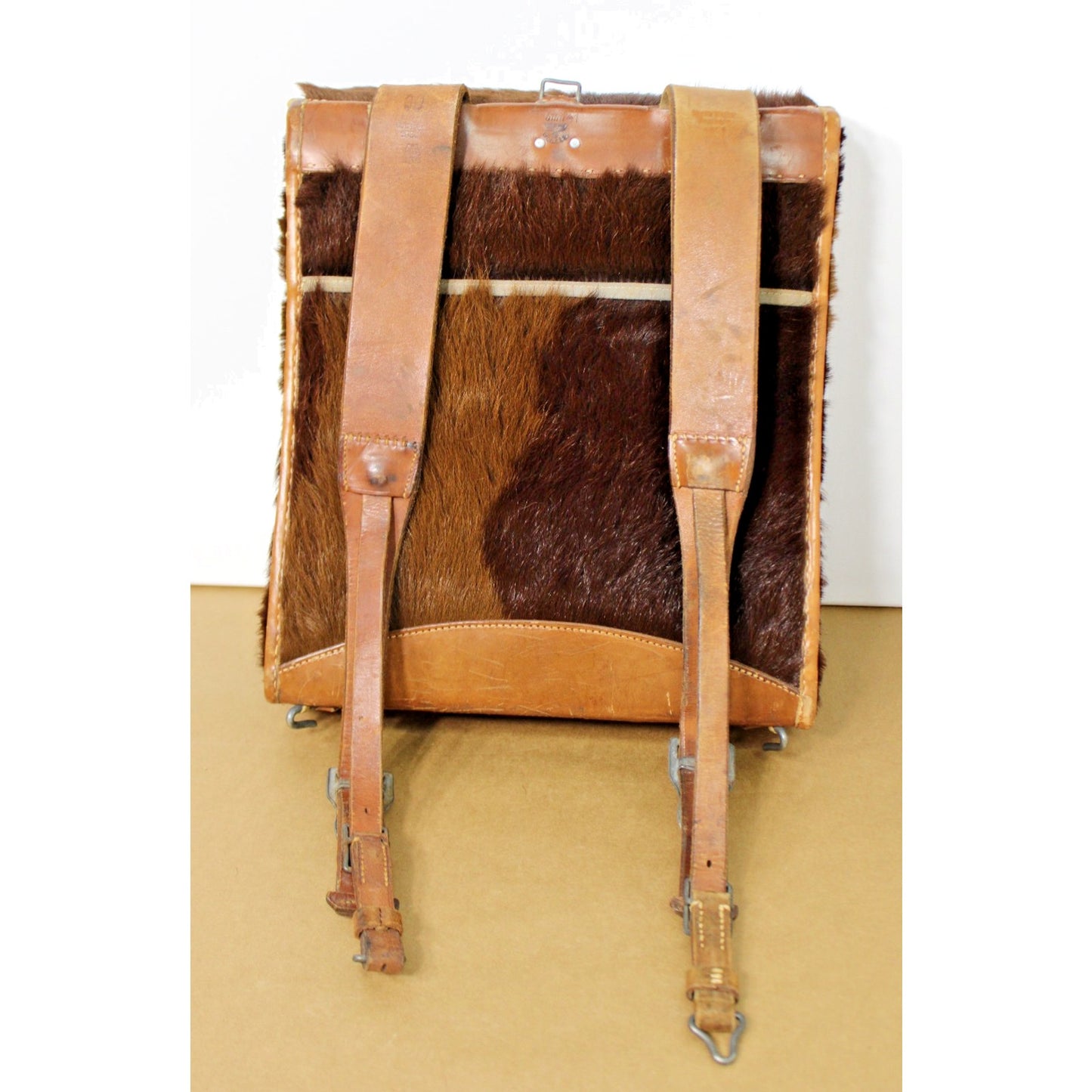 Original WWII German Wehrmacht Radio Signalman's Horse Hair M34 Backpack No. 1