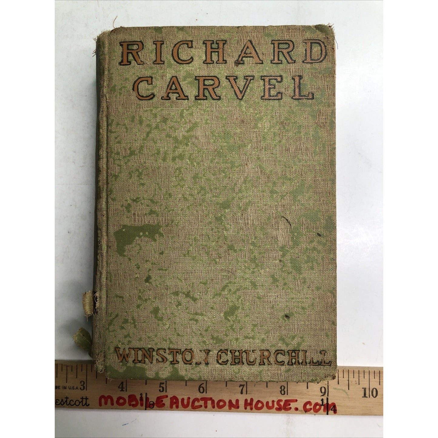 Vintage Richard Carvel by Winston Churchill 1914 1st Edition Hardcover