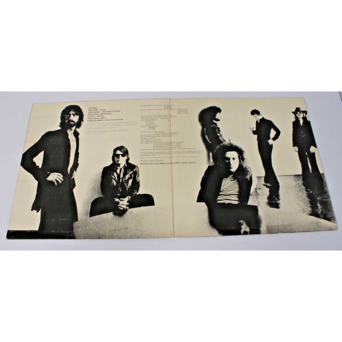 J. Geils Band- Monkey Island, 1977 Atlantic SD 19103 Vinyl Gatefold LP- NM/ VG