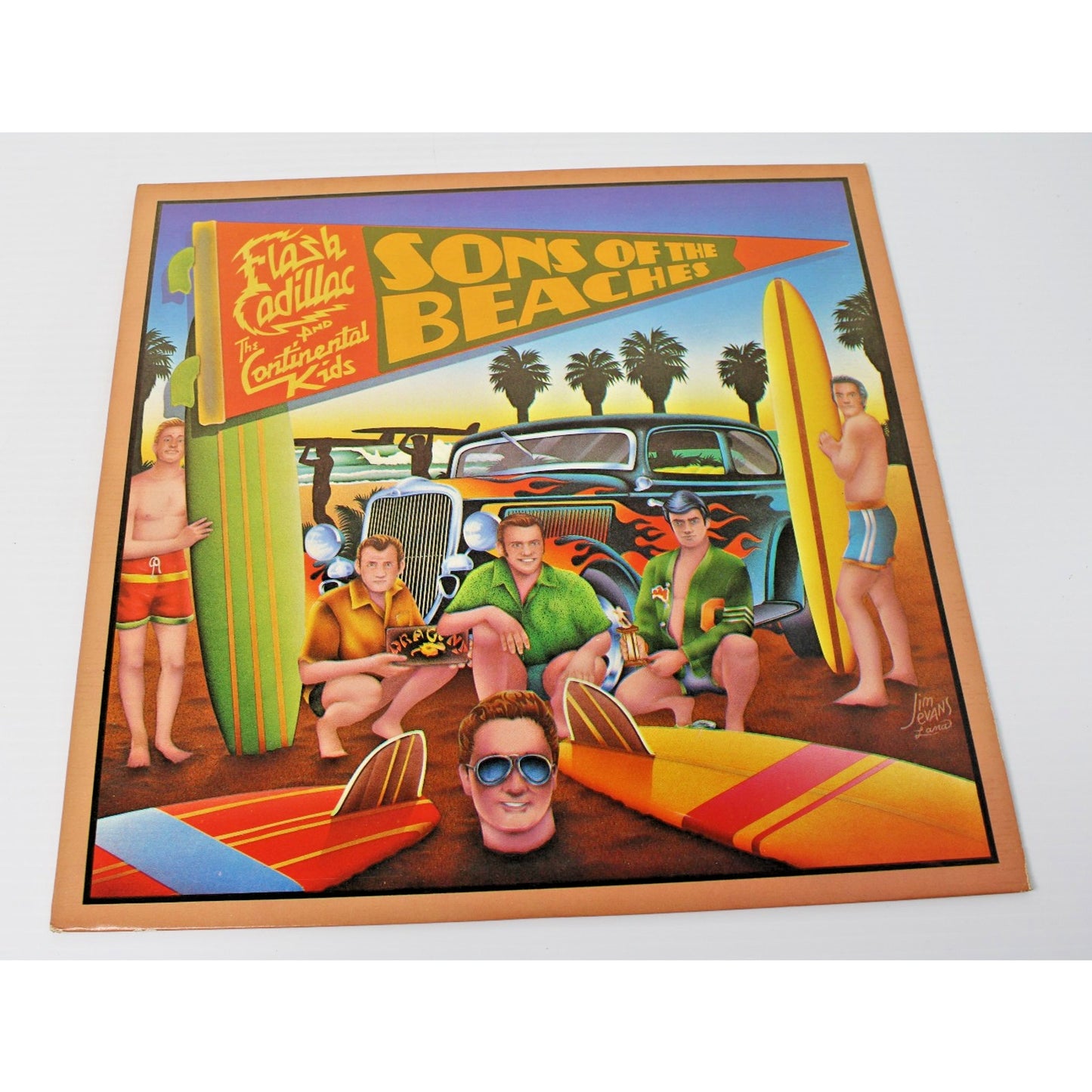 Flash Cadillac & The Continental Kids- Sons Of The Beaches, 1975 PS-2012- NM!
