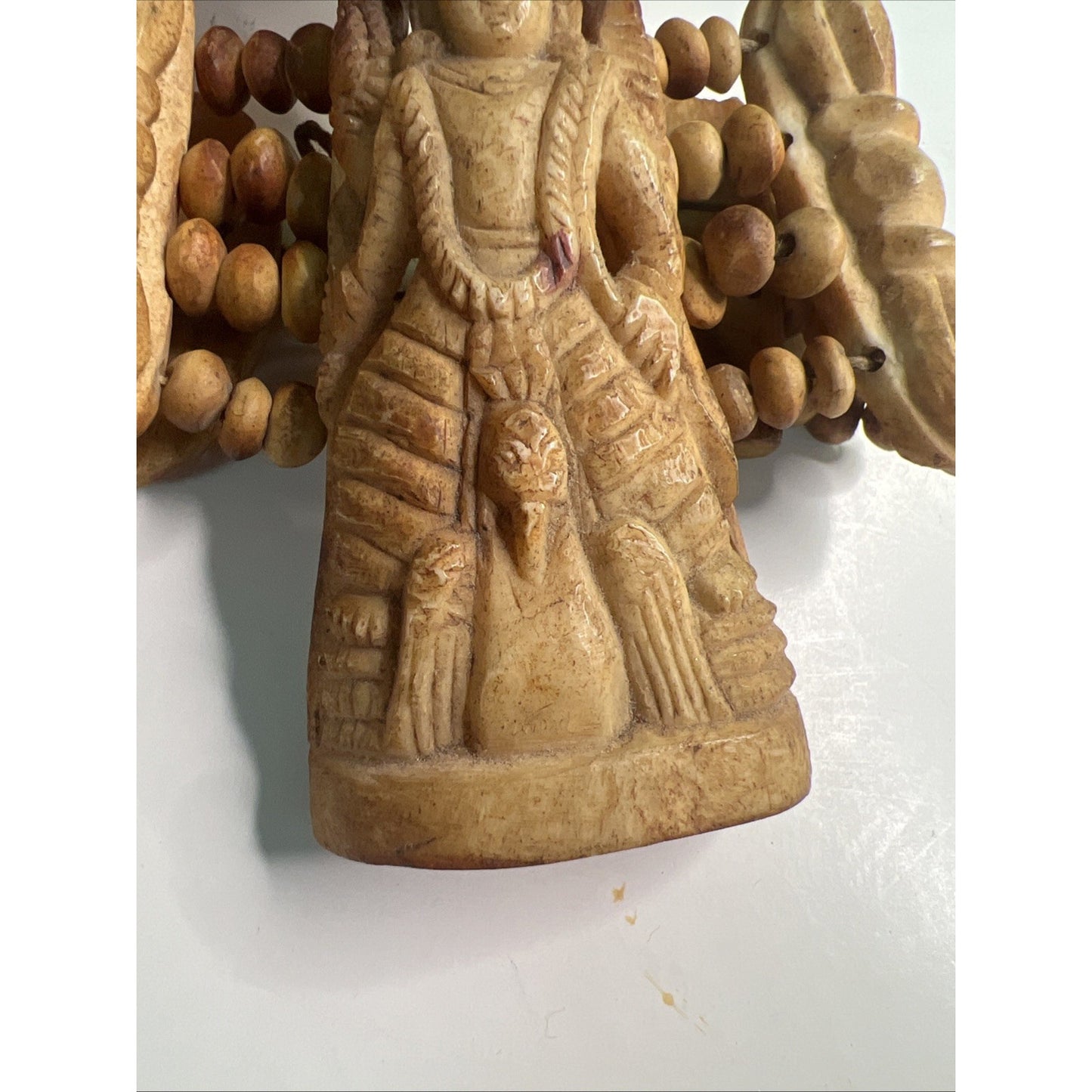 Vintage Handcarved Artisan Crafted Bracelet Natural Material