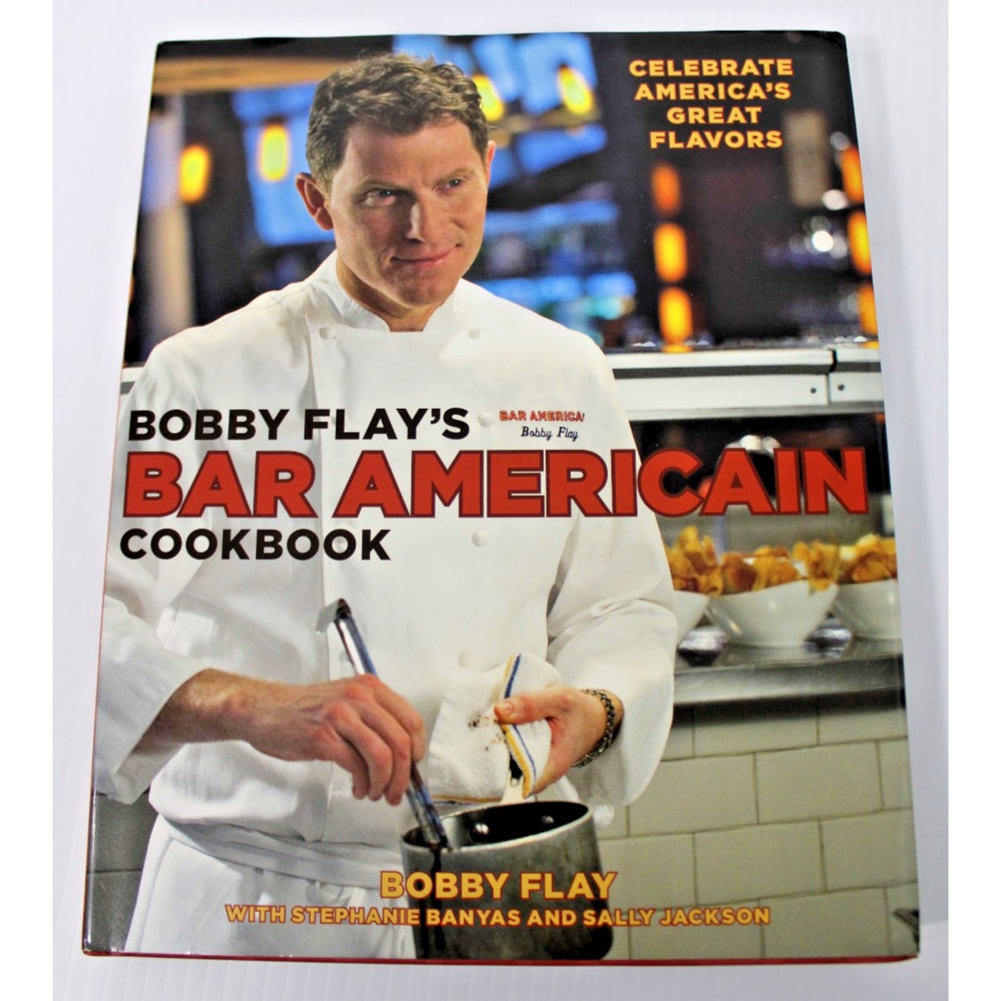 Bobby Flay: 5 Cookbook Lot: Grill It!, Bold American Food, Bar Americain, etc