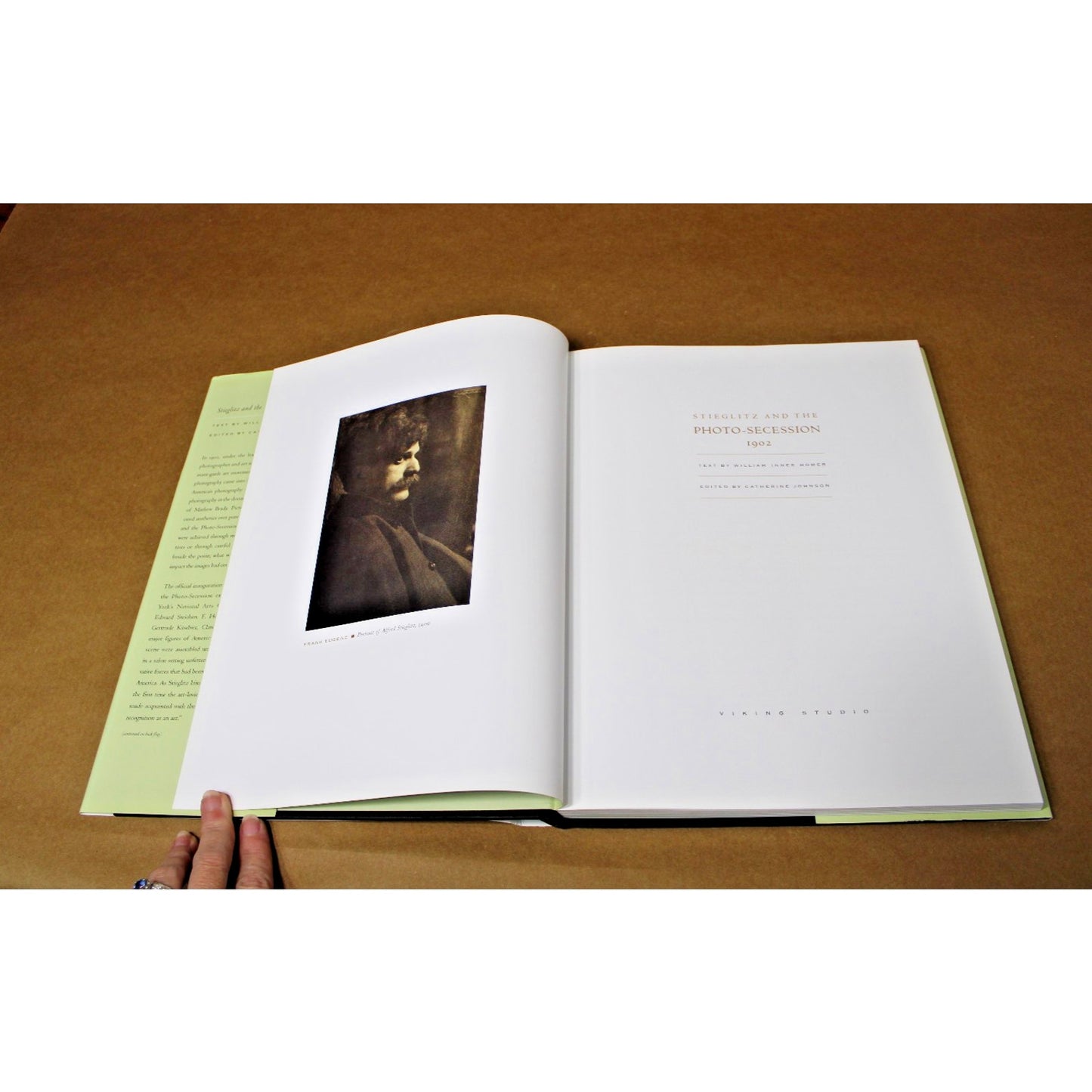 Stieglitz and the Photo-Secession, 1902 Hardcover William I. Homer, 2002 Viking
